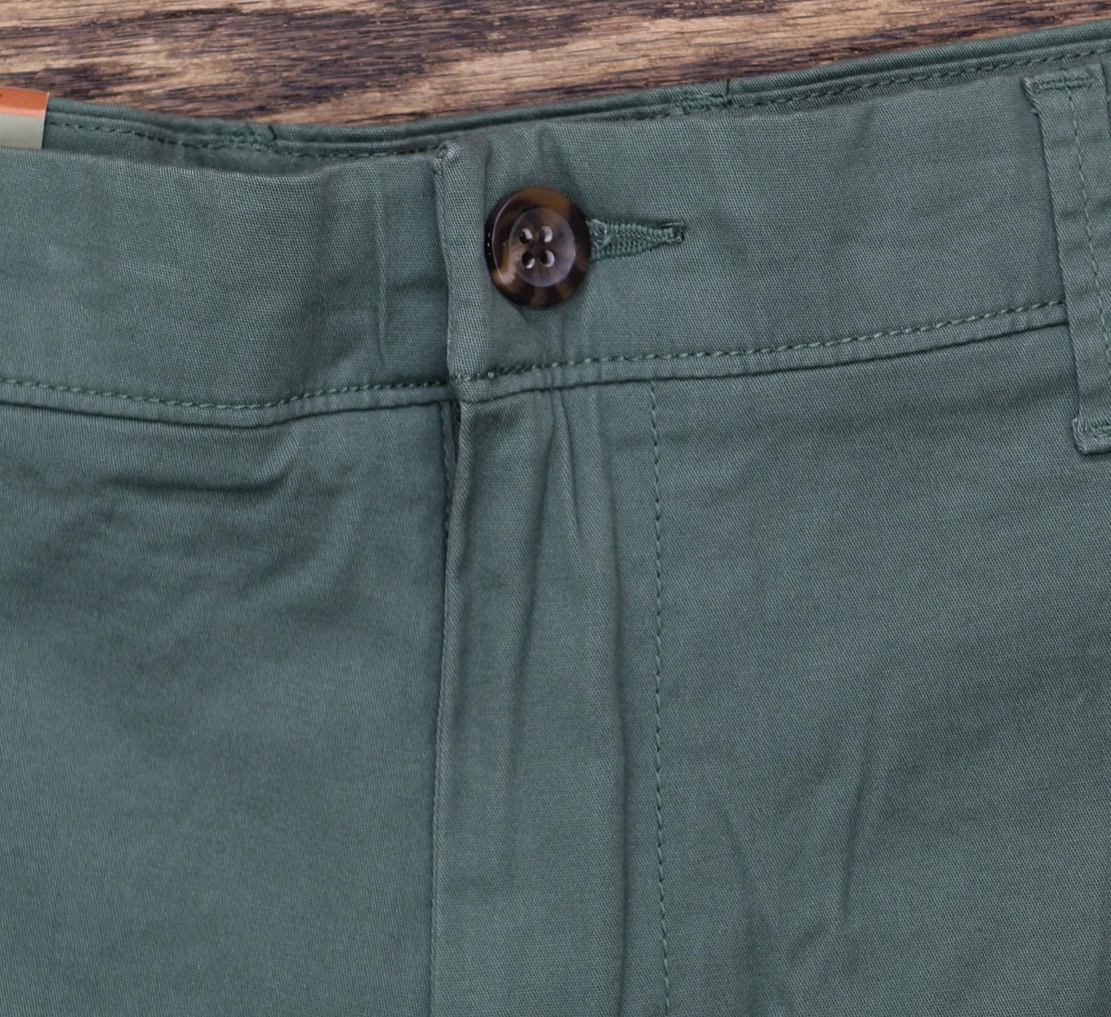 Designer Nwt Goodfellow & Co Flat Front Chino Shorts Teal Green 40 Size US 40 / EU 56 - 4 Thumbnail