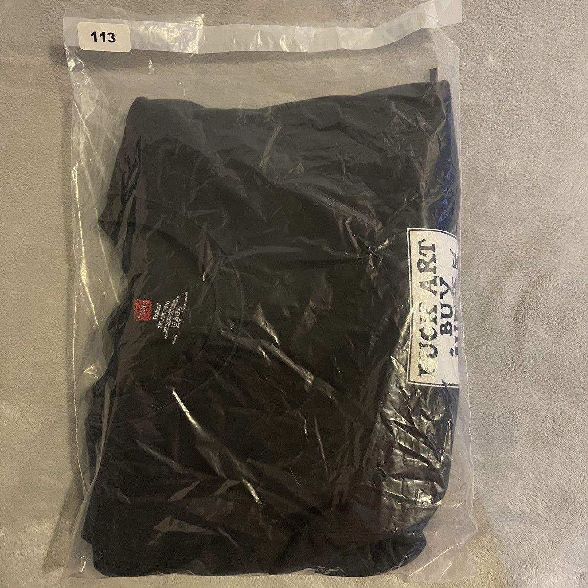Hanes Vintage Shirt Men 2XL Black Workout Streetwear Gym Tee Size US XXL / EU 58 / 5 - 7 Thumbnail
