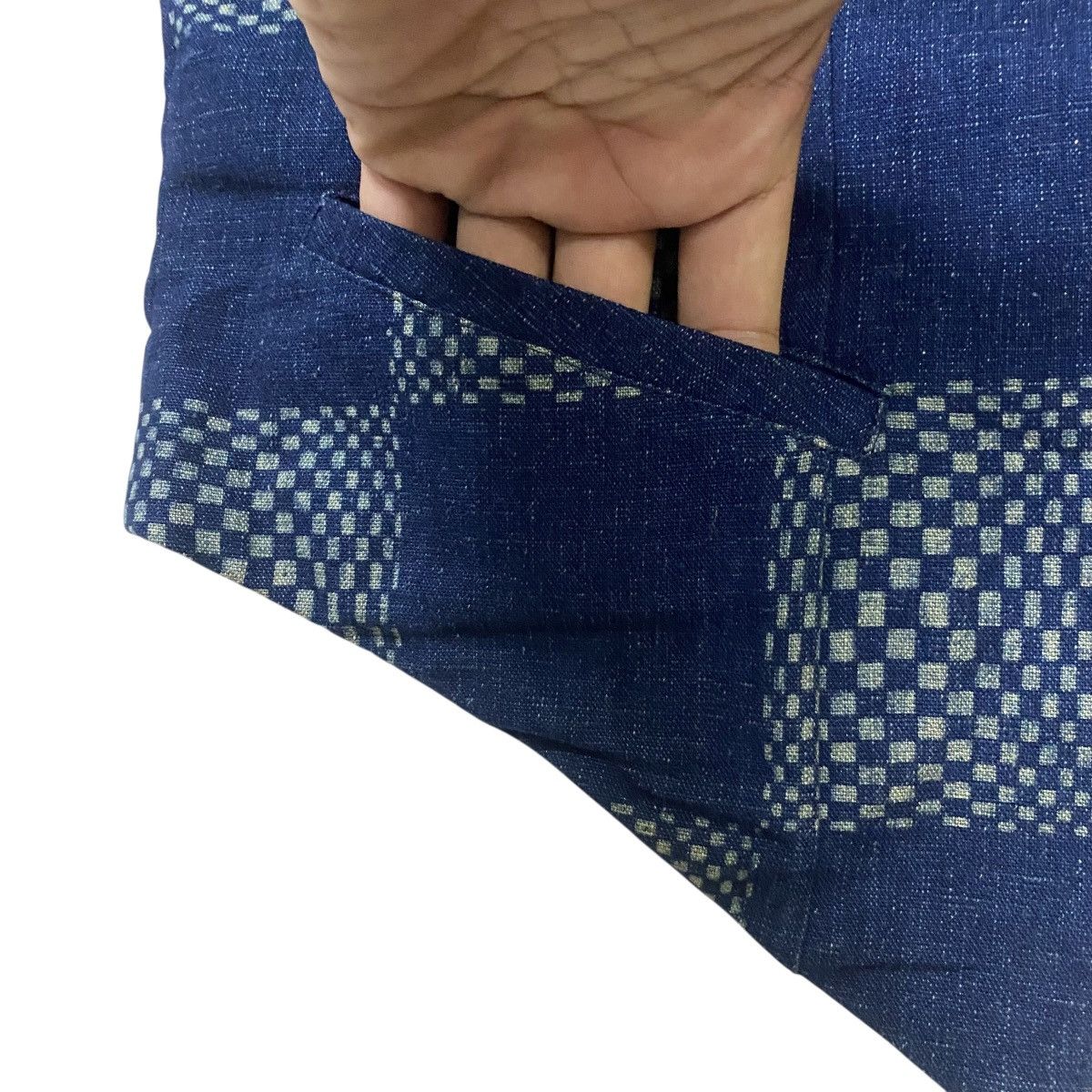 Japanese Brand Sasakura Gensho indigo patchwork vest Size M / US 6-8 / IT 42-44 - 6 Thumbnail