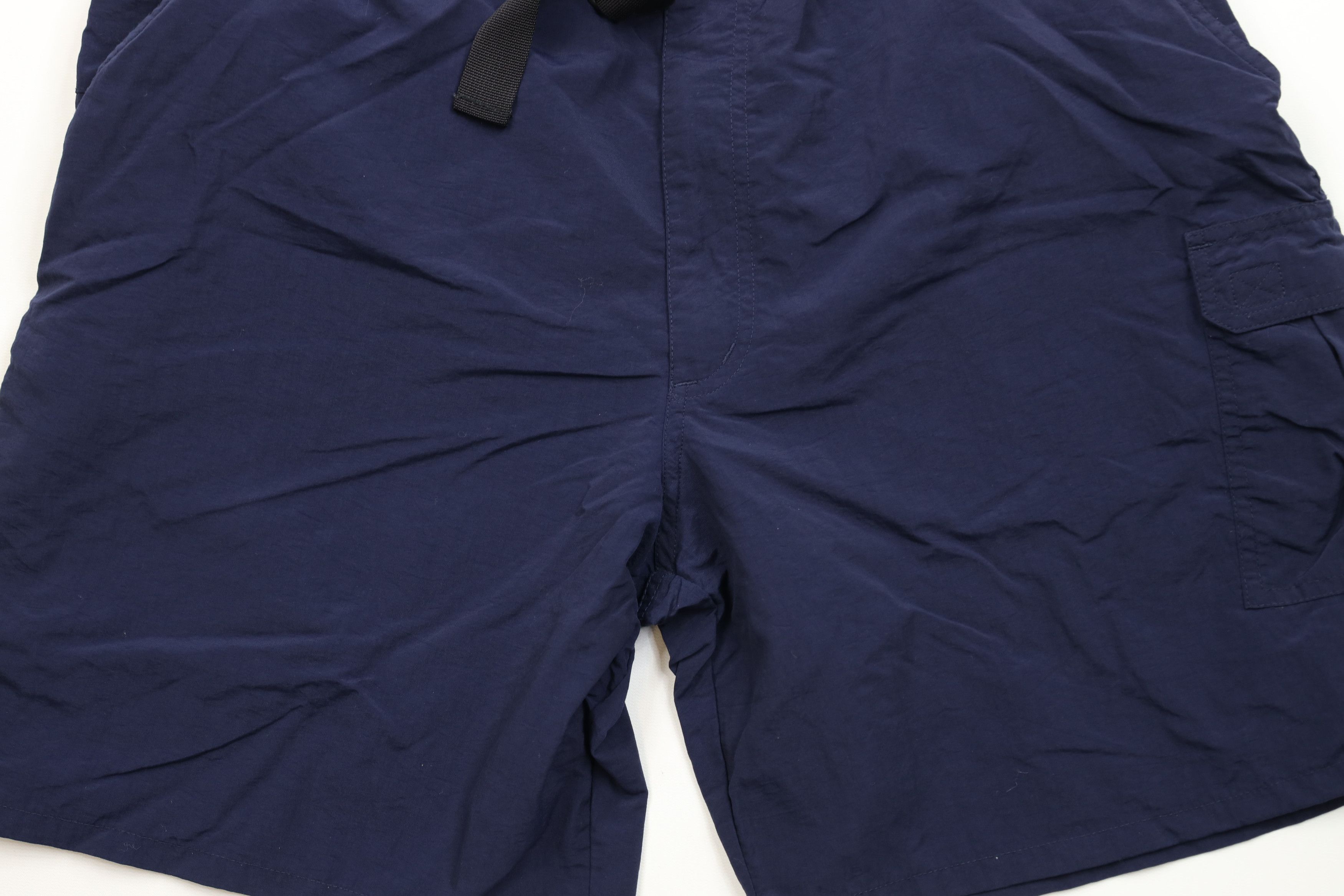 Vintage Vintage 90s Streetwear Packable Belted Trekking Cargo Shorts Size US 32 / EU 48 - 3 Thumbnail