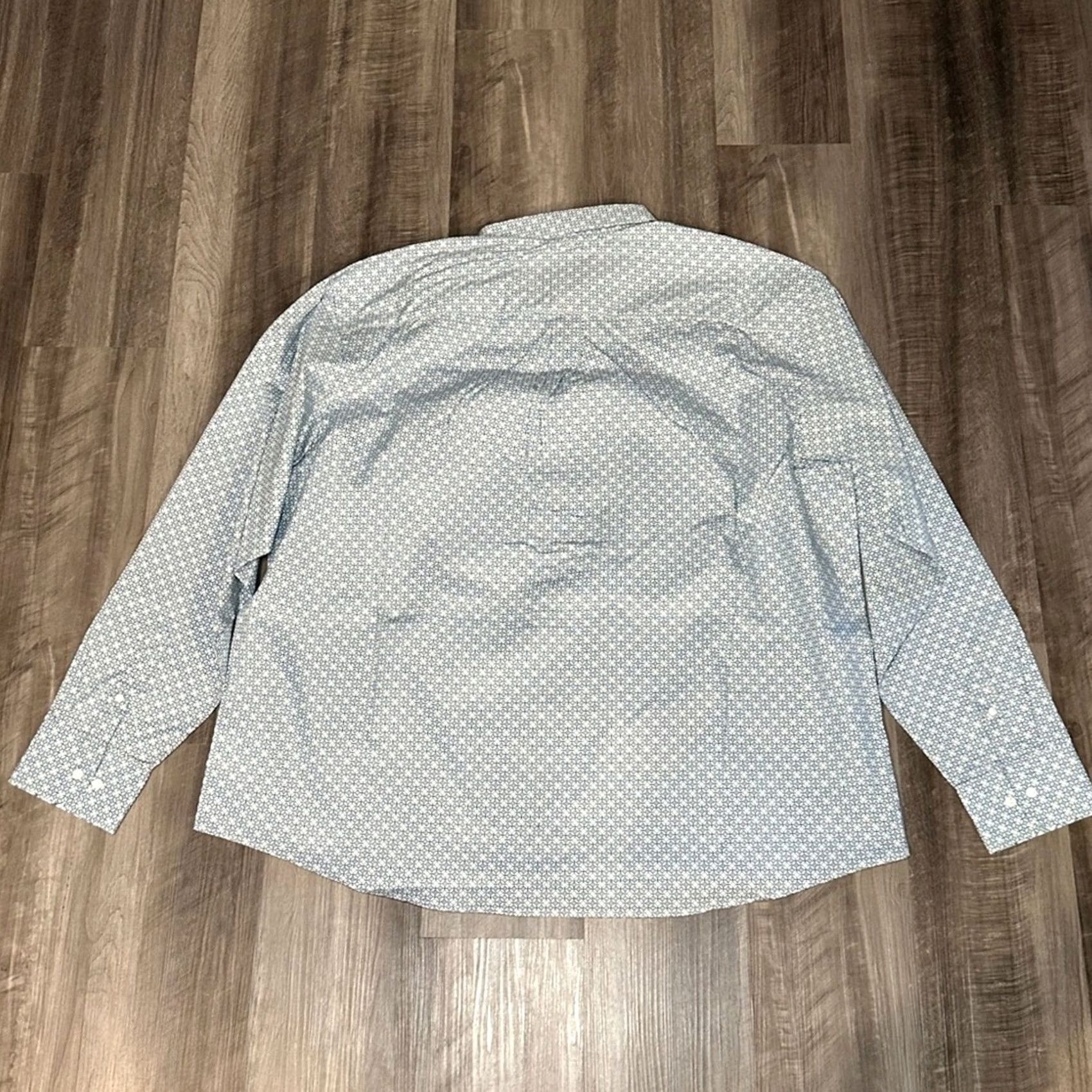 Wrangler Wrangler George Strait Collection Shirt Men Western Long Sleeve Button Down Relaxed 3X Size US XXL / EU 58 / 5 - 3 Thumbnail
