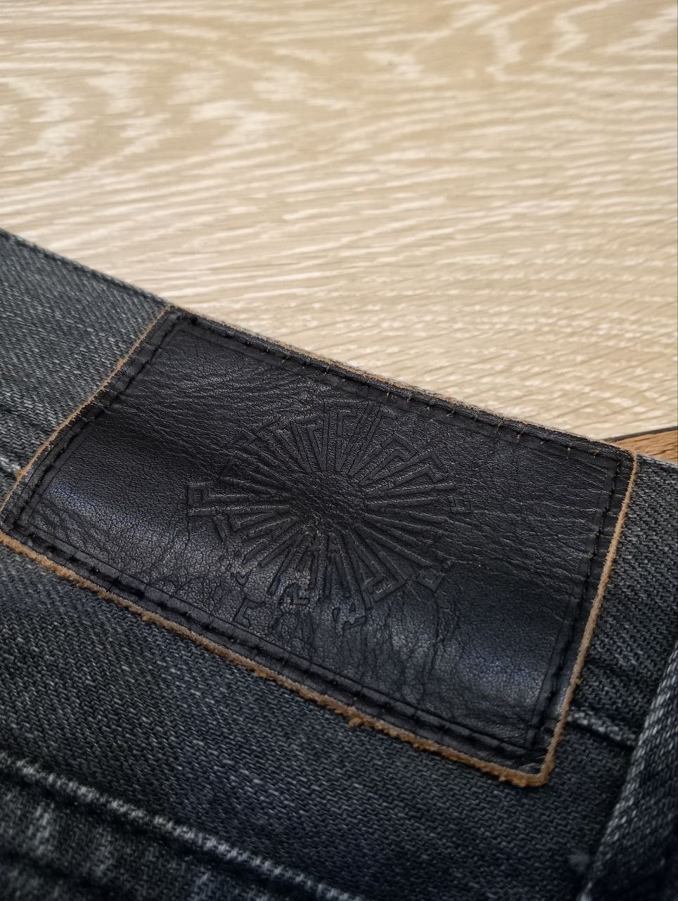 Tornado Mart TORNADO MART STRETCH DENIM JEANS GREY FADE JAPAN DESIGNER Size 34" / US 12 / IT 48 - 10 Thumbnail