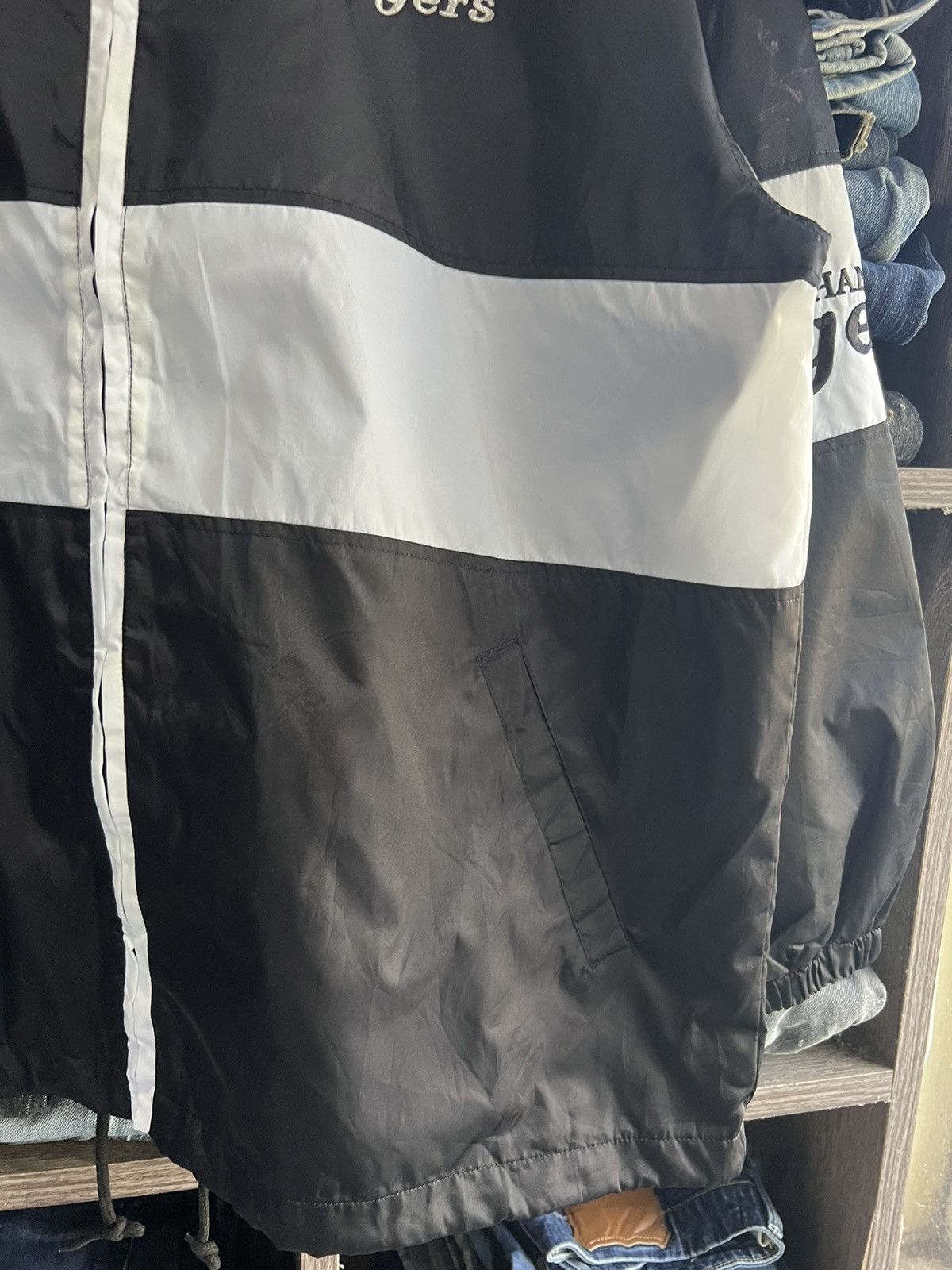 Japanese Brand 🔥Hanshin Tigers Baseball Club Windbreaker Size US XL / EU 56 / 4 - 8 Thumbnail