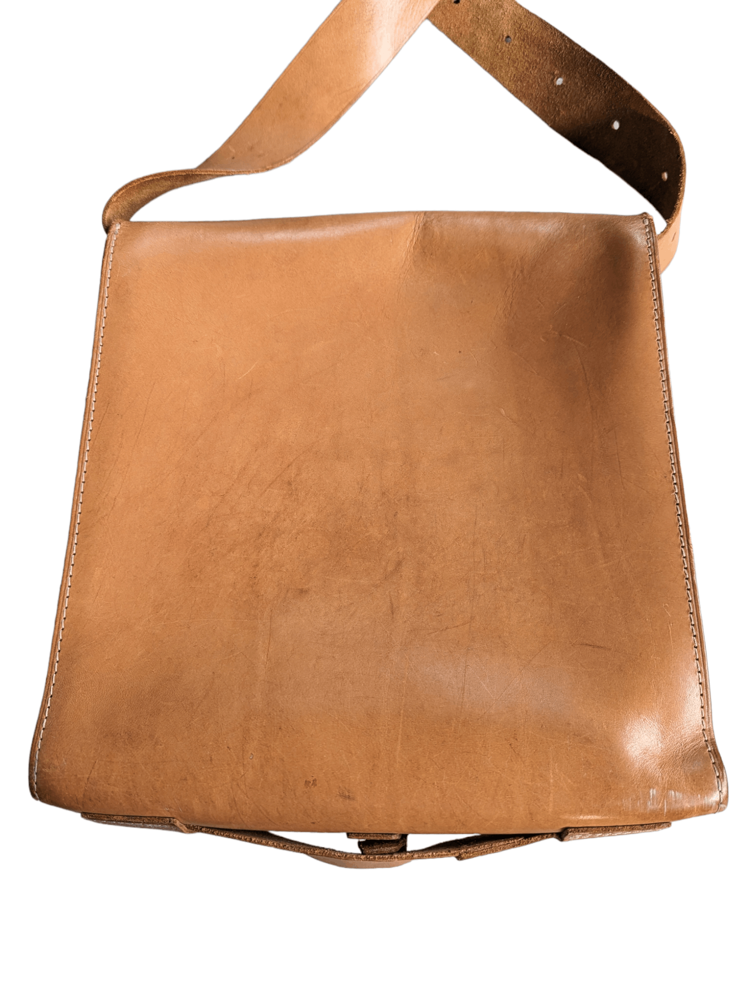 Leather PORTER LEATHER MESSENGER BAG MADE IN JAPAN Size ONE SIZE - 12 Thumbnail