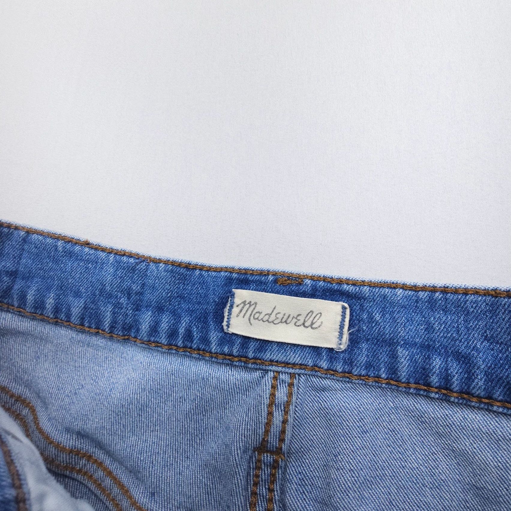 Madewell Madewell The Perfect Vintage Jeans Womens 25 Blue Distressed Denim 25" Inseam Size 42" / US 20 - 3 Thumbnail