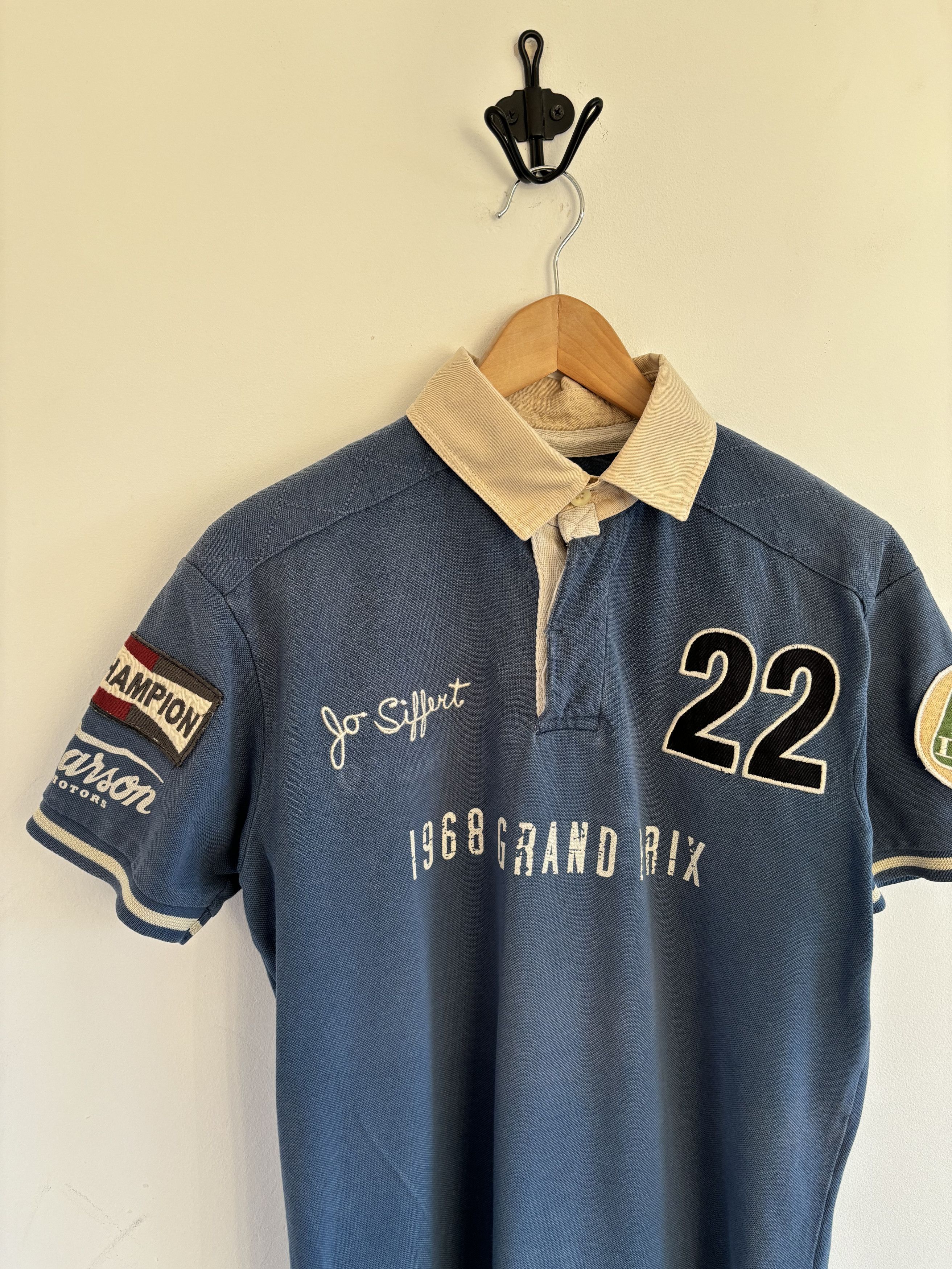 Vintage Warson Motors Polo Siffert Brands Hatch Blue Size US S / EU 44-46 / 1 - 2 Thumbnail