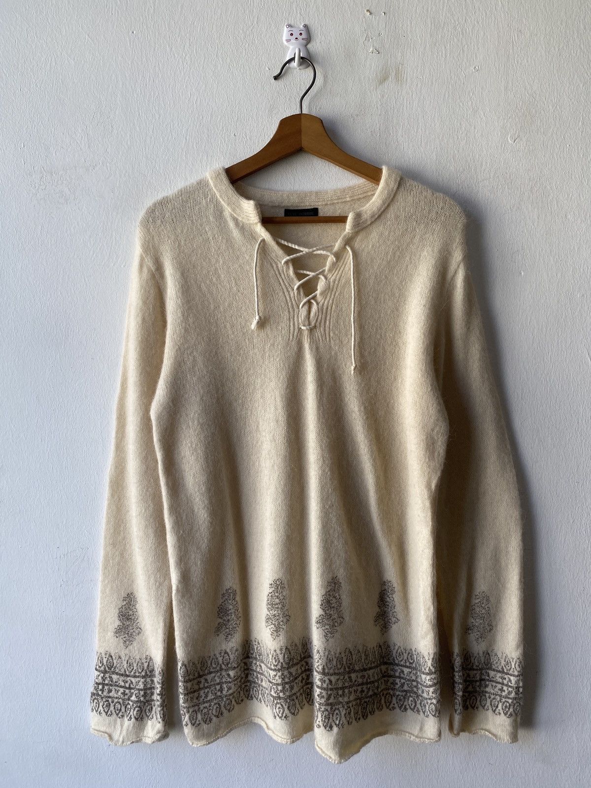 Issey Miyake Vintage Tete Homme Mohair Long Sleeve Size US M / EU 48-50 / 2 - 3 Thumbnail
