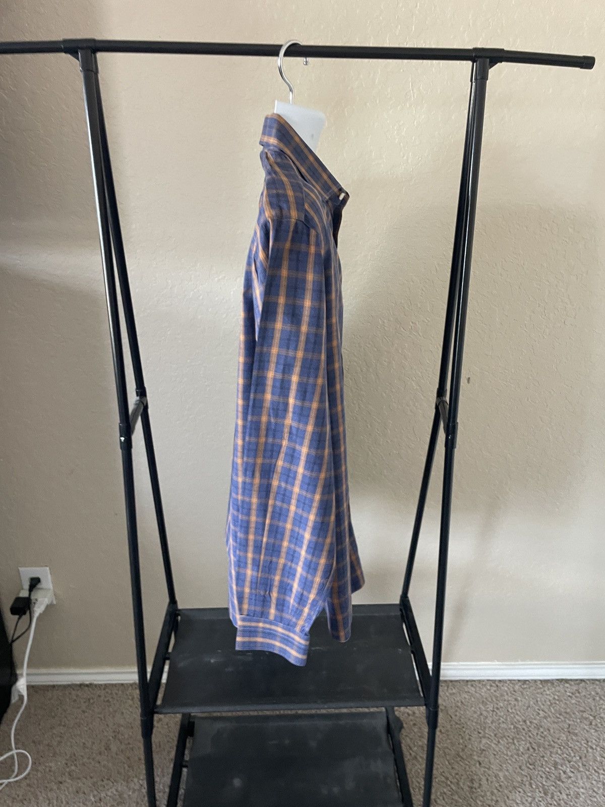 Isaia Plaid Dress shirt 16.5 x36 Size US L / EU 52-54 / 3 - 5 Thumbnail