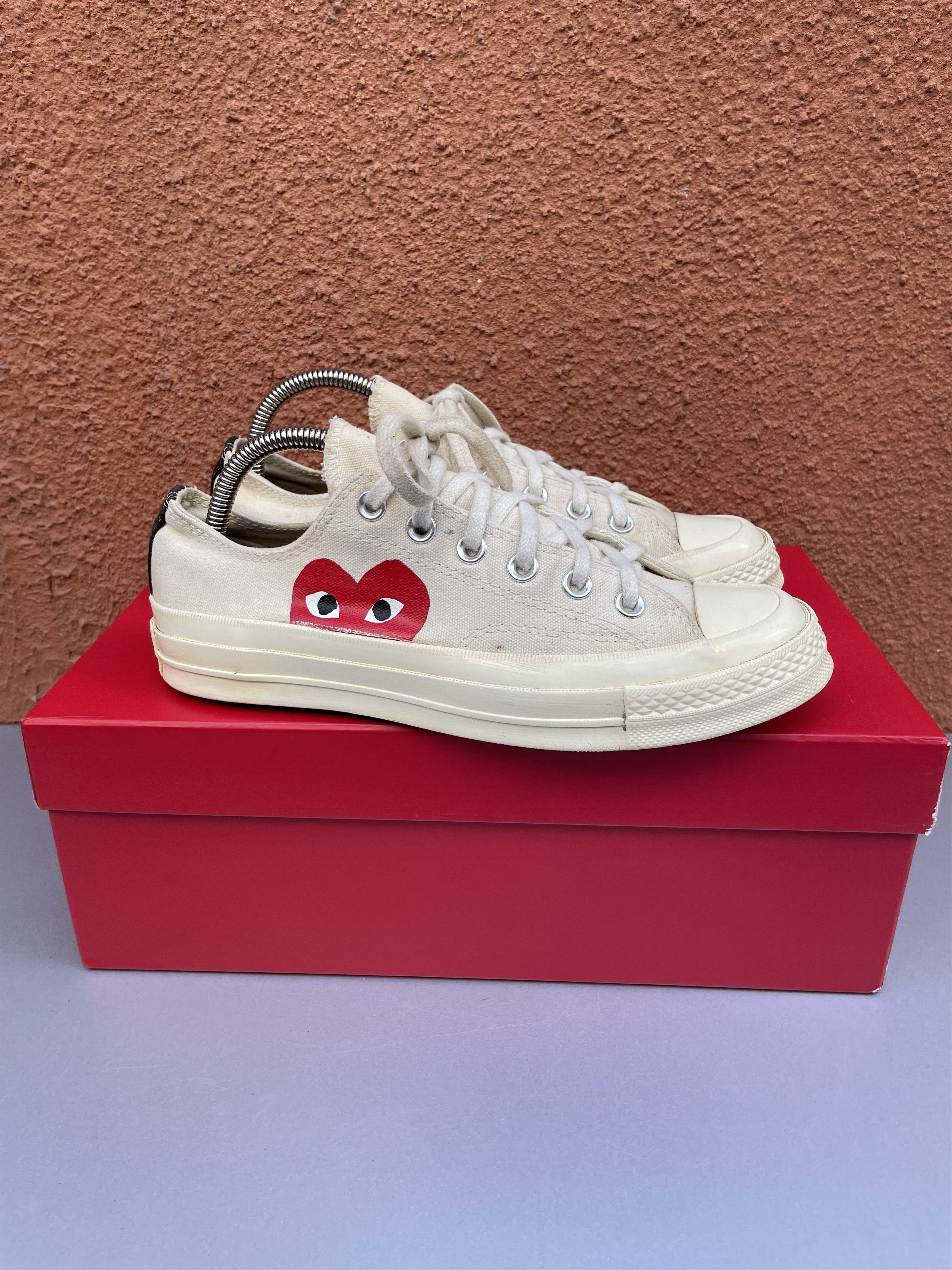 Comme des Garcons × Converse Rare Converse Comme Des Garçon all star shoes Size US 6 / EU 39 - 2 Thumbnail