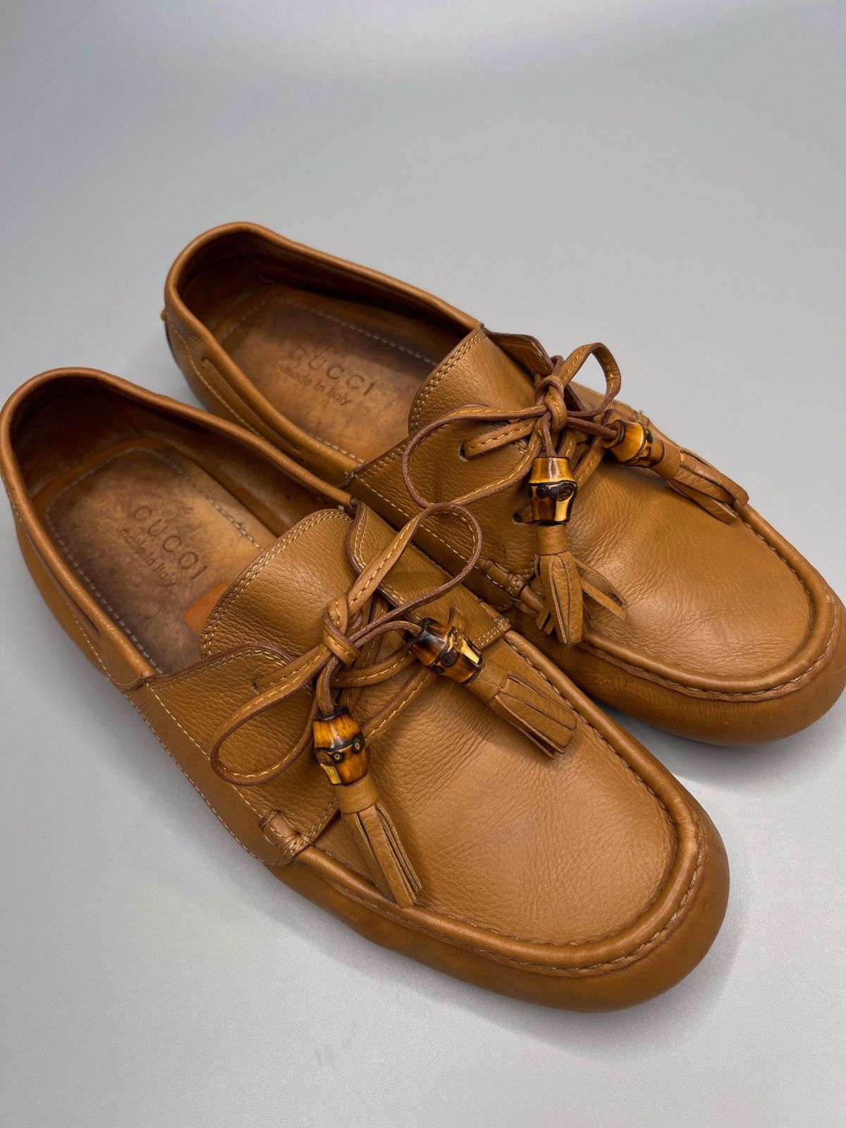 Gucci Gucci Loafers Leather Shoes Size US 8 / EU 41 - 5 Thumbnail