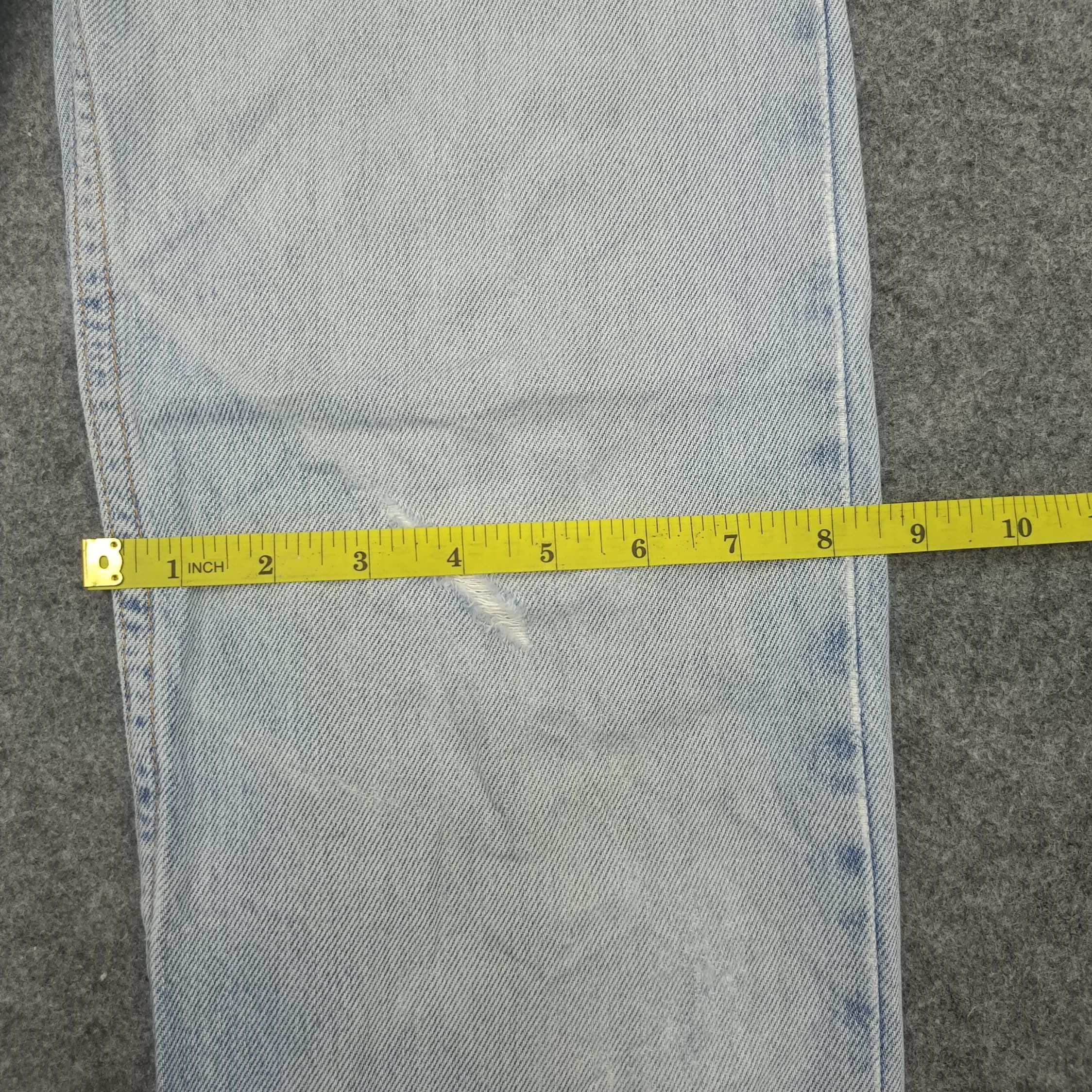 Levi's Vintage Levis Distressed Denim Kurt Cobain Style Size US 30 / EU 46 - 7 Thumbnail