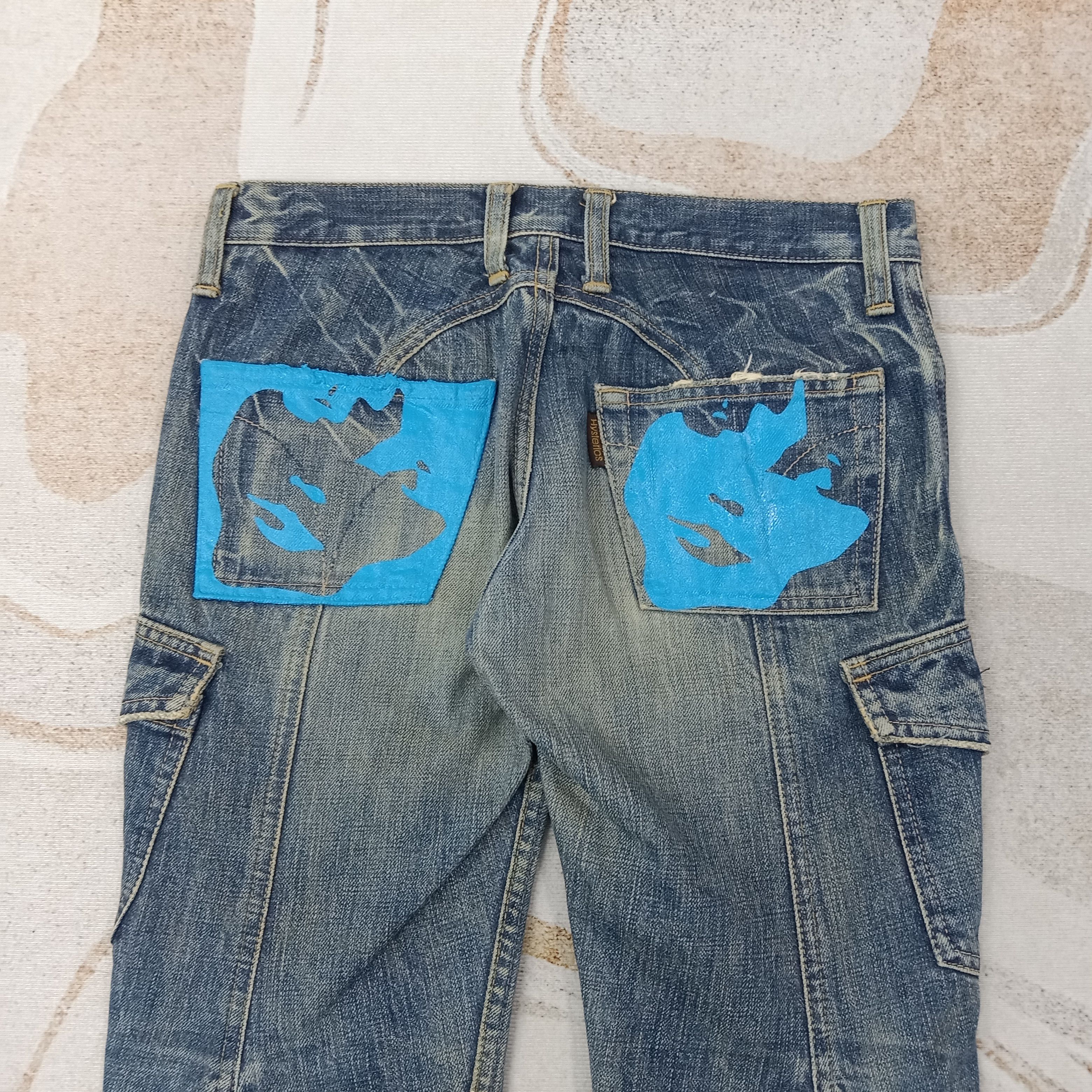 Hysteric Glamour Hysteric Glamour Japanese 3 Quarters Denim Jeans C258N28 Size US 27 - 2 Thumbnail