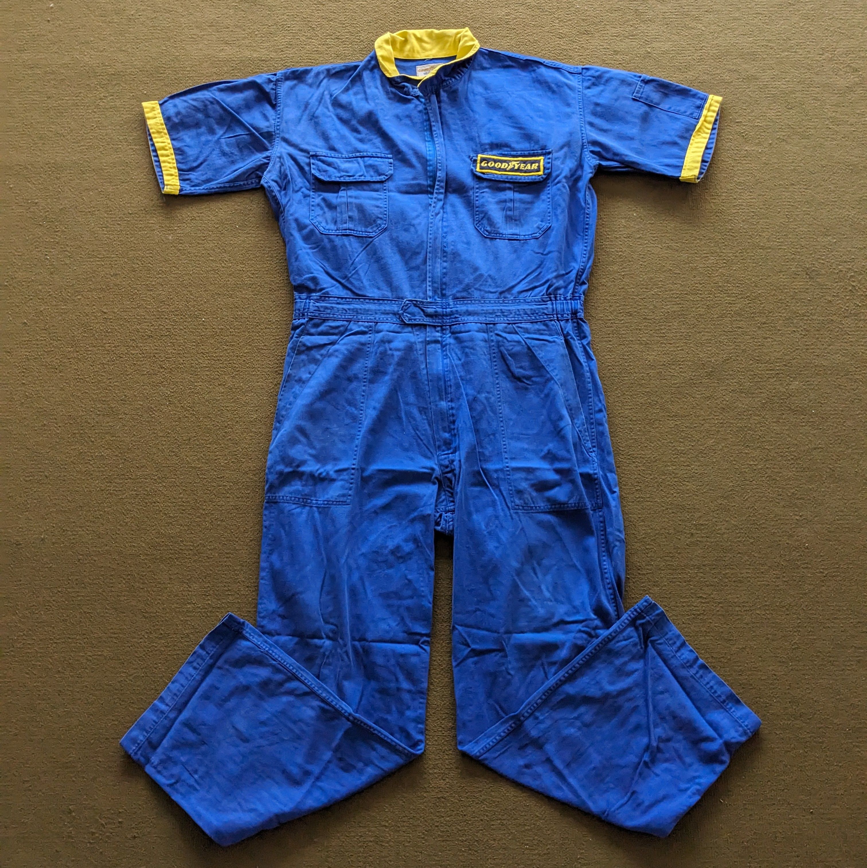 Vintage Vintage GOODYEAR Racing Coverall Workwear Jacket Size US XL / EU 56 / 4 - 3 Thumbnail