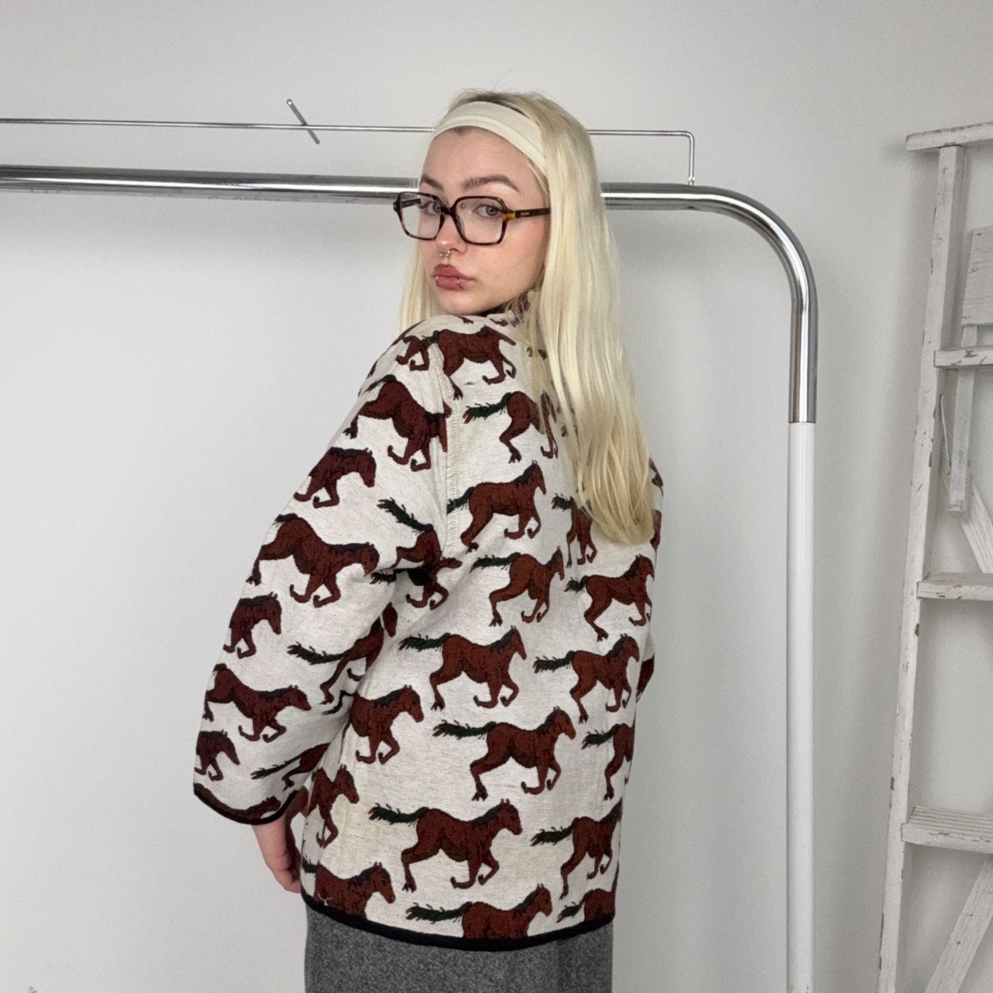 Other L - Pony All Over Print Blazer Size US L / EU 52-54 / 3 - 3 Thumbnail
