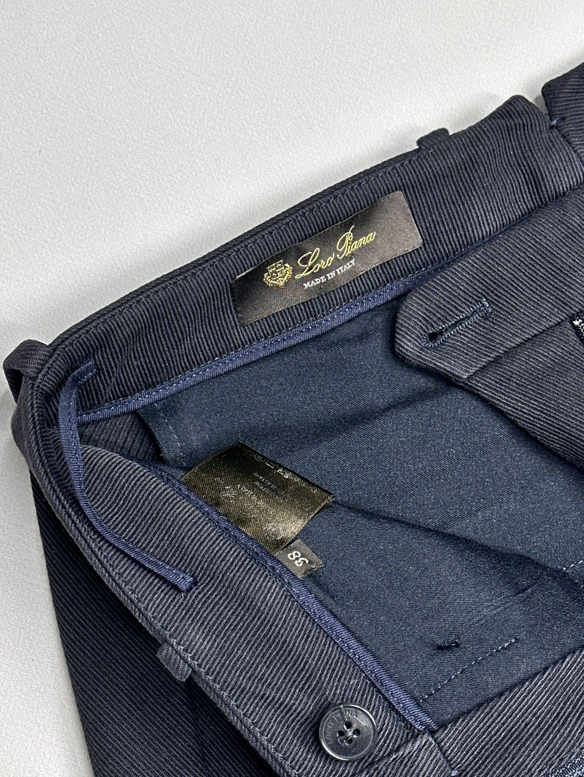 Loro Piana Vintage Loro Piana Casual Pants Denim Y2K luxury Italian Size 30" / US 8 / IT 44 - 10 Thumbnail