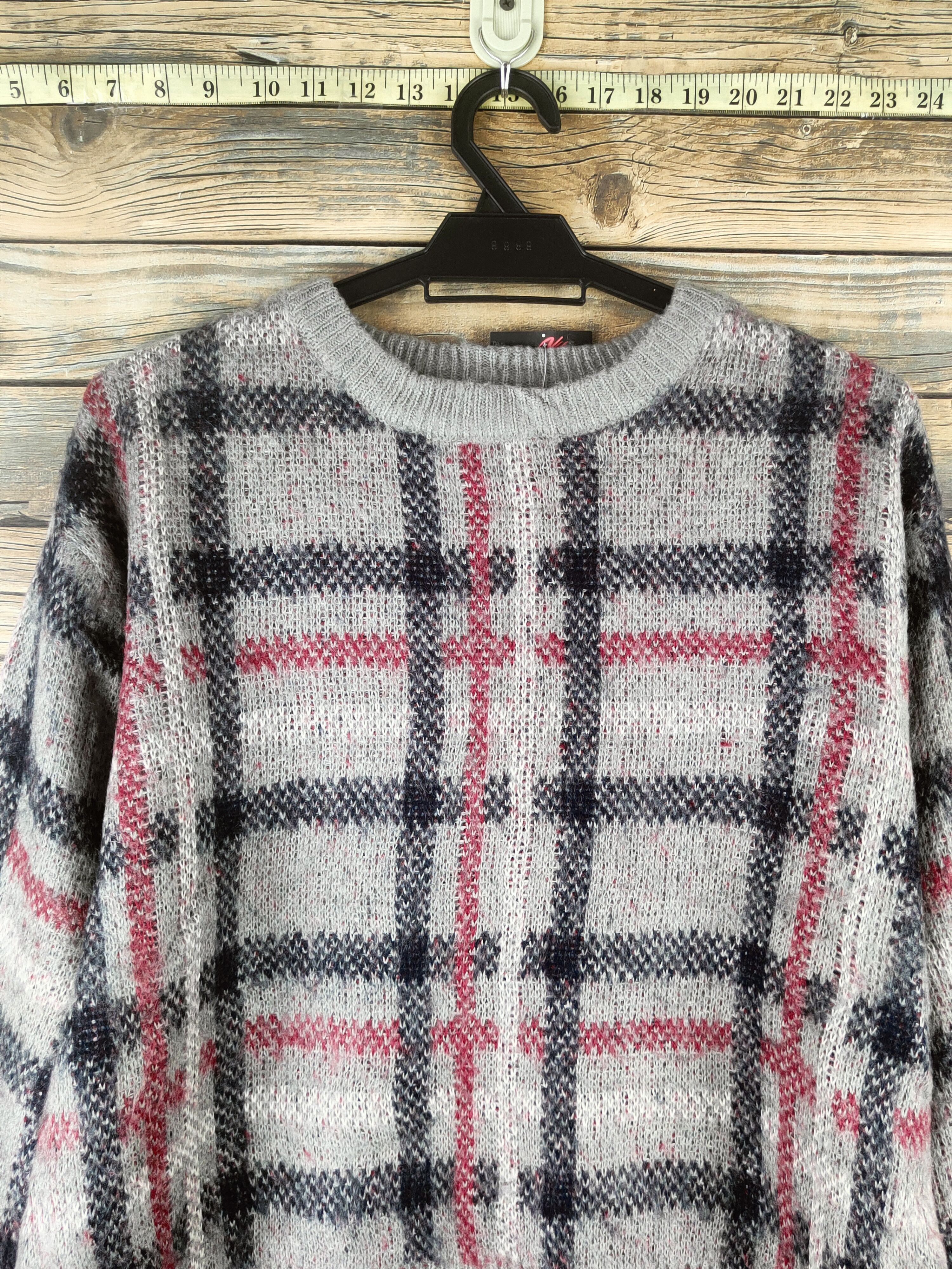Japanese Brand DL Petit Flew Gray Knitwear Sweatshirts #46-123 Size M / US 6-8 / IT 42-44 - 2 Thumbnail