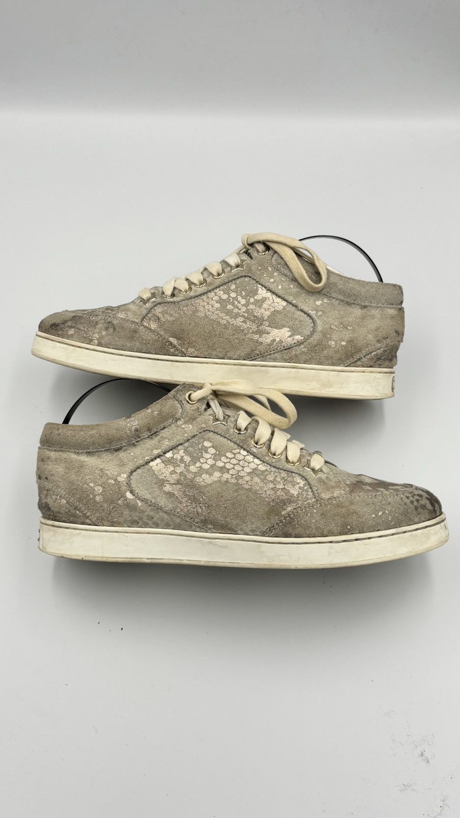 Jimmy Choo Jimmy Choo Suede Trainers snake print Size 36 Size US 6 / IT 36 - 3 Thumbnail