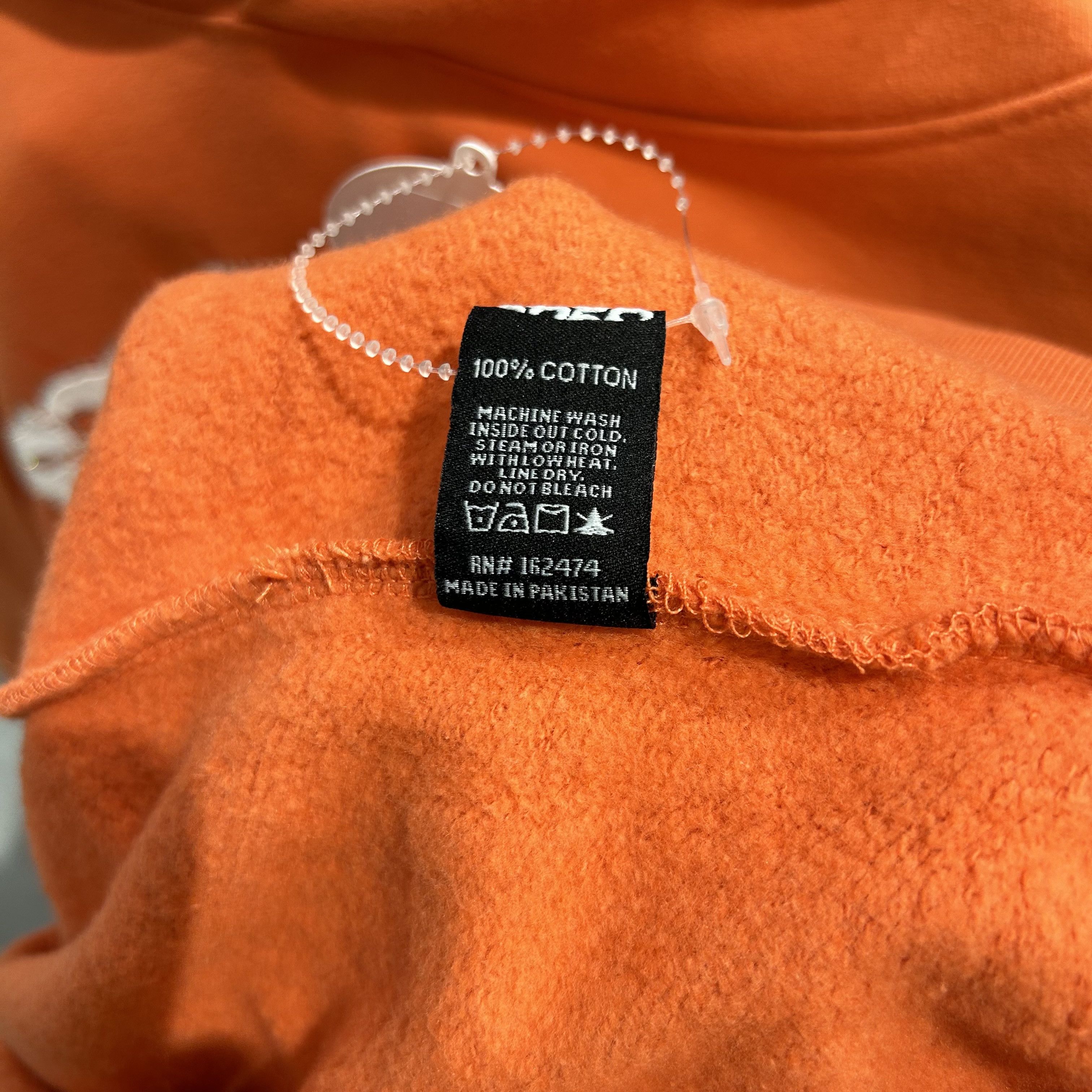 Sp5der Sp5ider Web Suit Rhinestone Hoodie Orange Size US XL / EU 56 / 4 - 4 Thumbnail