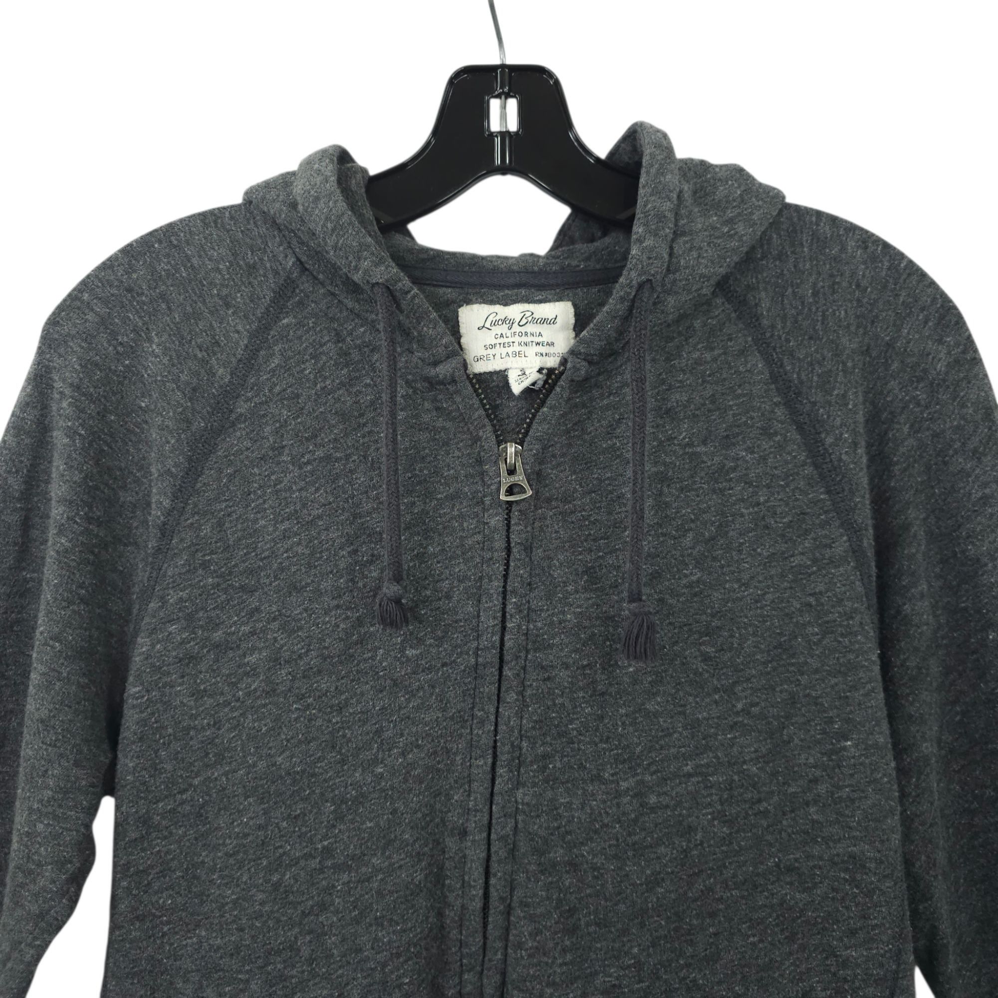 Lucky Brand Lucky Brand Grey Label Zip Hoodie Men S Minimal Basic Street Size US S / EU 44-46 / 1 - 10 Thumbnail
