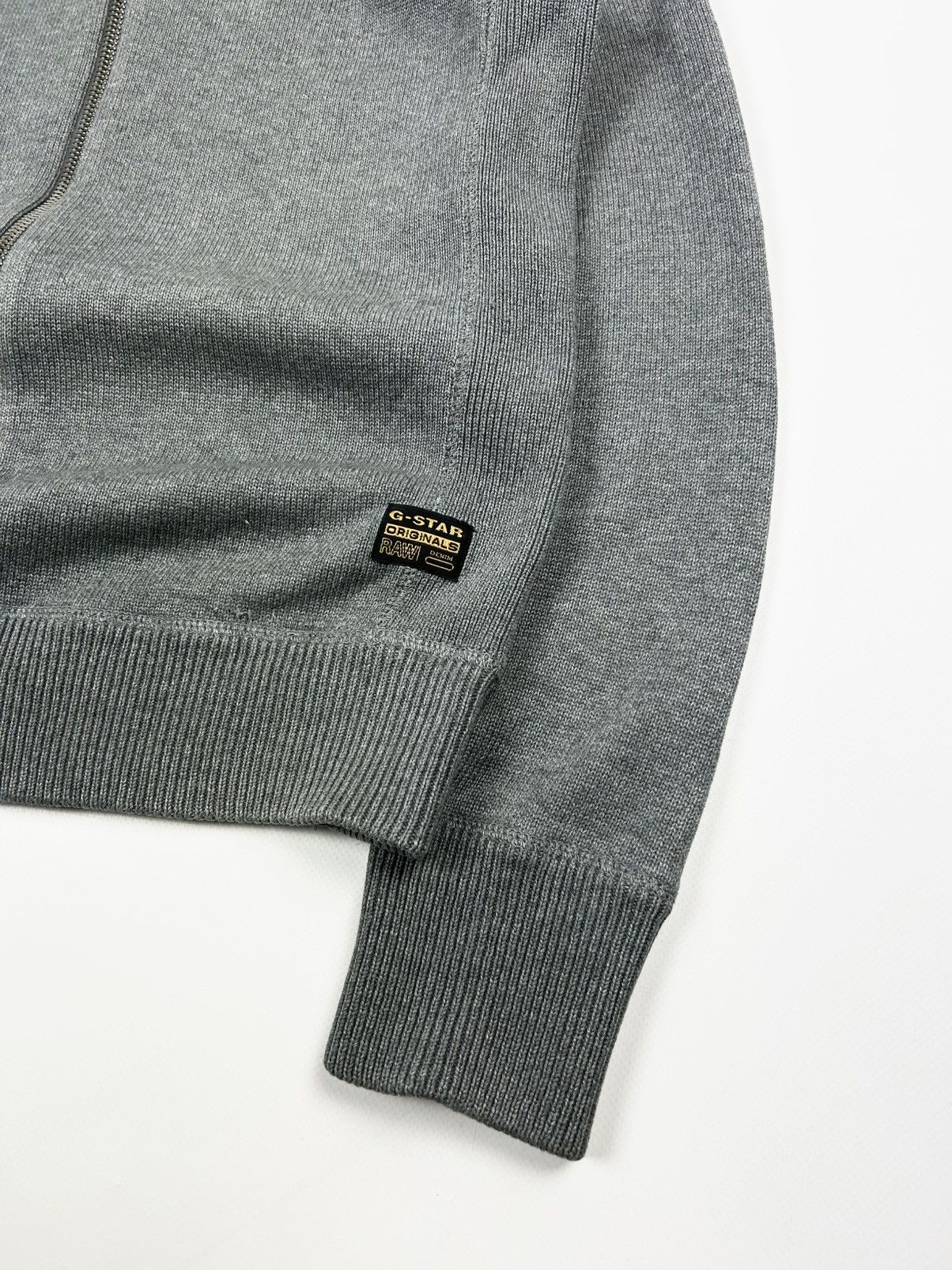 Diesel × G-Star × Polo Ralph Lauren avant-garde G-star raw knit sweater embroidered logo Size US L / EU 52-54 / 3 - 6 Thumbnail