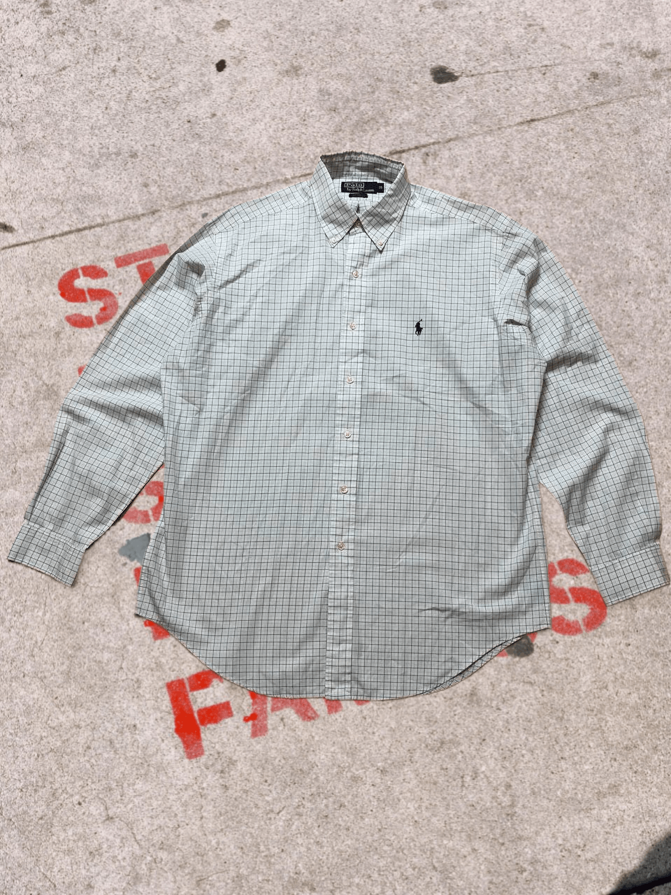 Polo Ralph Lauren Vintage 2000s Polo Ralph Lauren Check Pony Button Up Shirt Size US XXL / EU 58 / 5 - 1 Thumbnail