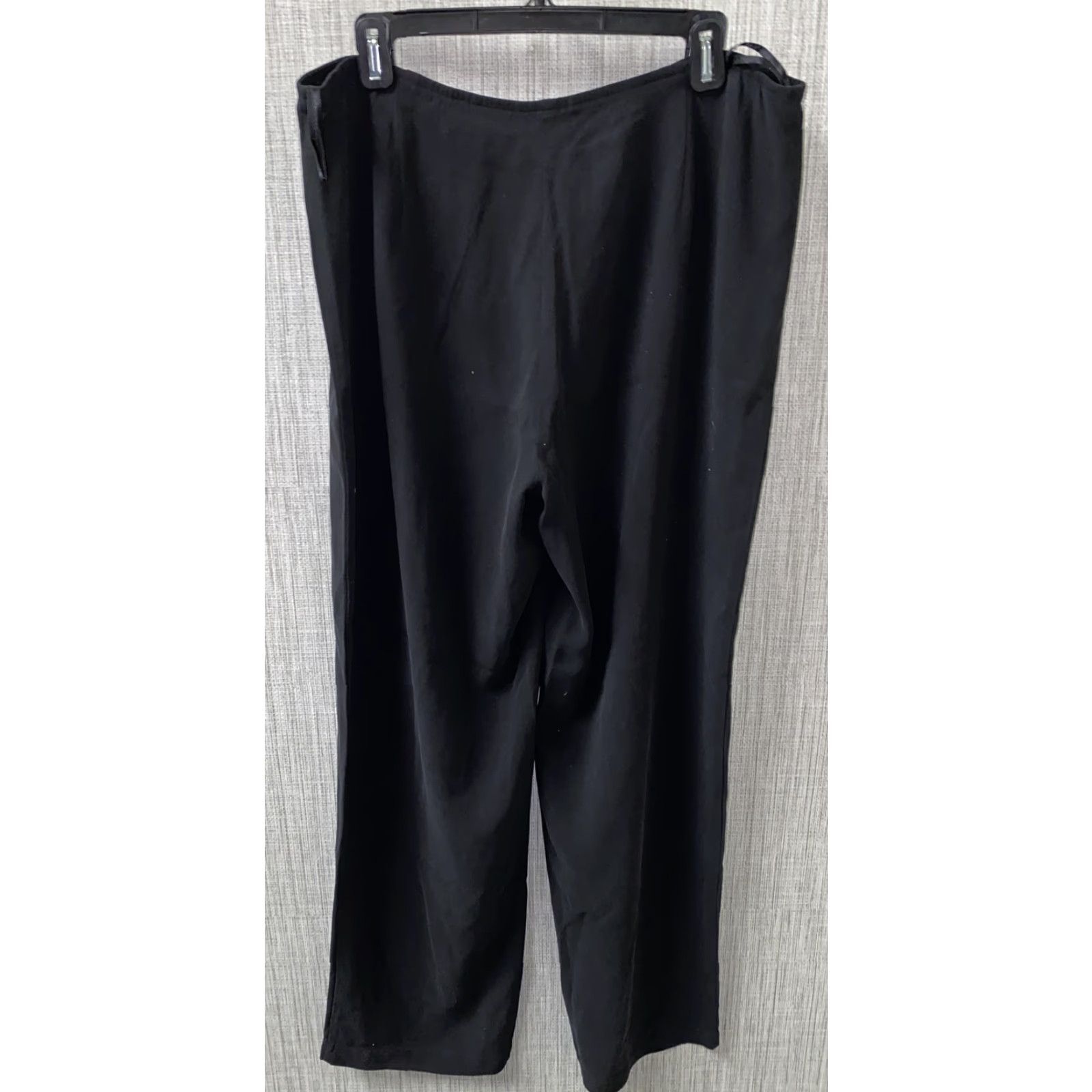 Eileen Fisher Eileen Fisher Pants Women Black Soft Casual Size 36 X 32 Regular Inseam 32 Vintage No Size 25" / US 0 / IT 36 - 4 Thumbnail