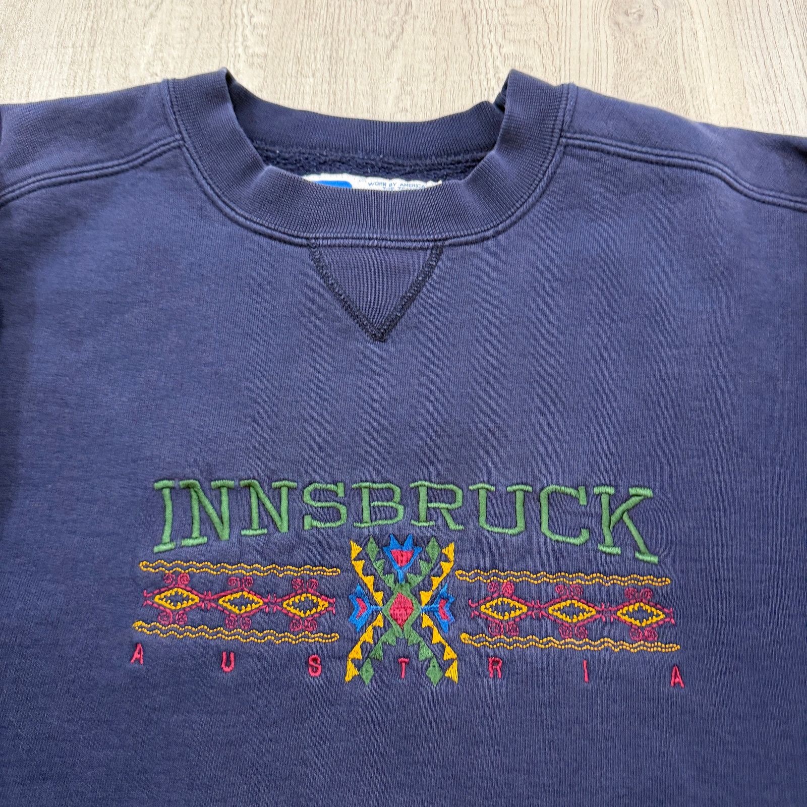 Russell Athletic Vintage Russell Athletic Innsbruck Austria Sweatshirt Medium Size US M / EU 48-50 / 2 - 3 Thumbnail