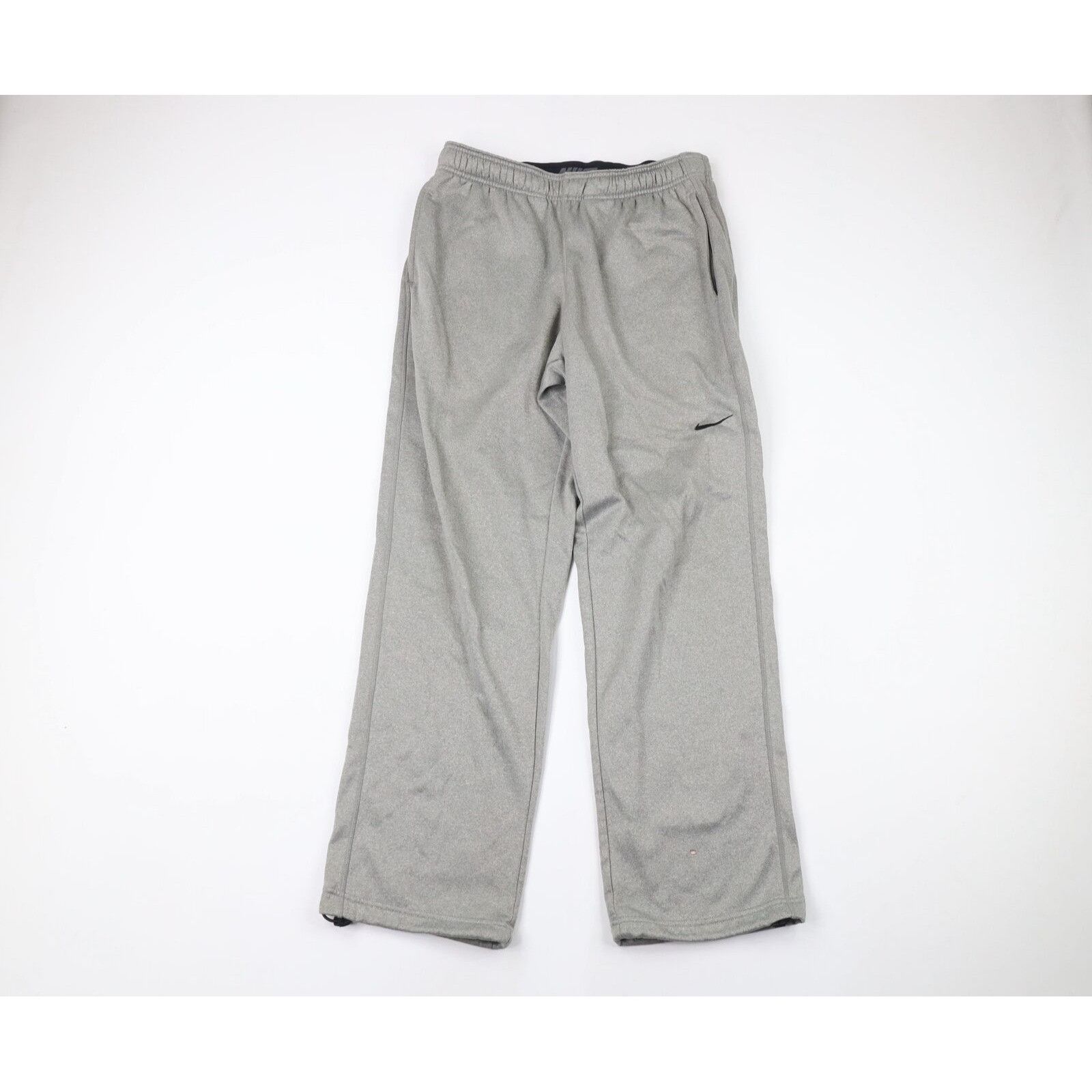 Nike Nike Distressed Swoosh Logo Adjustable Cuff Sweatpants Size US 32 / EU 48 - 1 Thumbnail