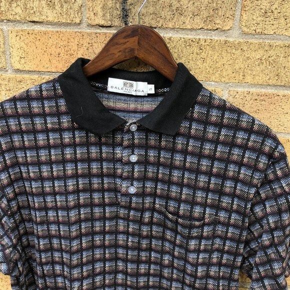 Balenciaga × Vintage Balenciaga Monogram Cotton T Shirt Size 5 Size US XL / EU 56 / 4 - 2 Thumbnail