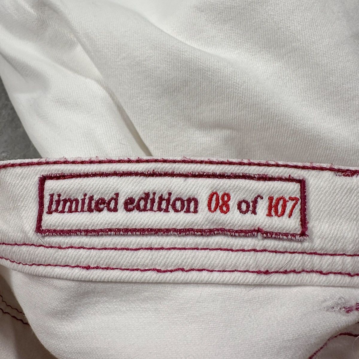 Kiton KITON Limited Edition Selvedge Denim Jeans In White Size US 40 / EU 56 - 9 Thumbnail