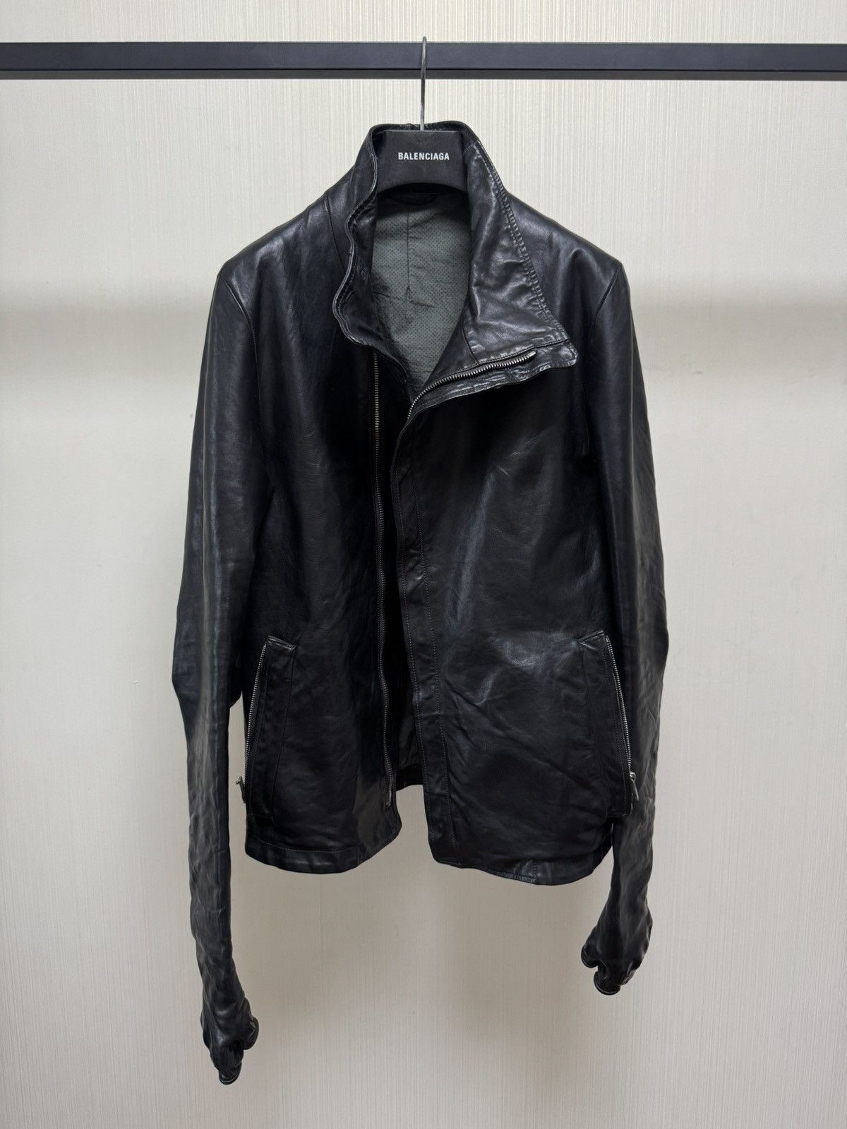 Carol Christian Poell Kangaroo Leather Jacket LM 2599 GOP ROOLS 