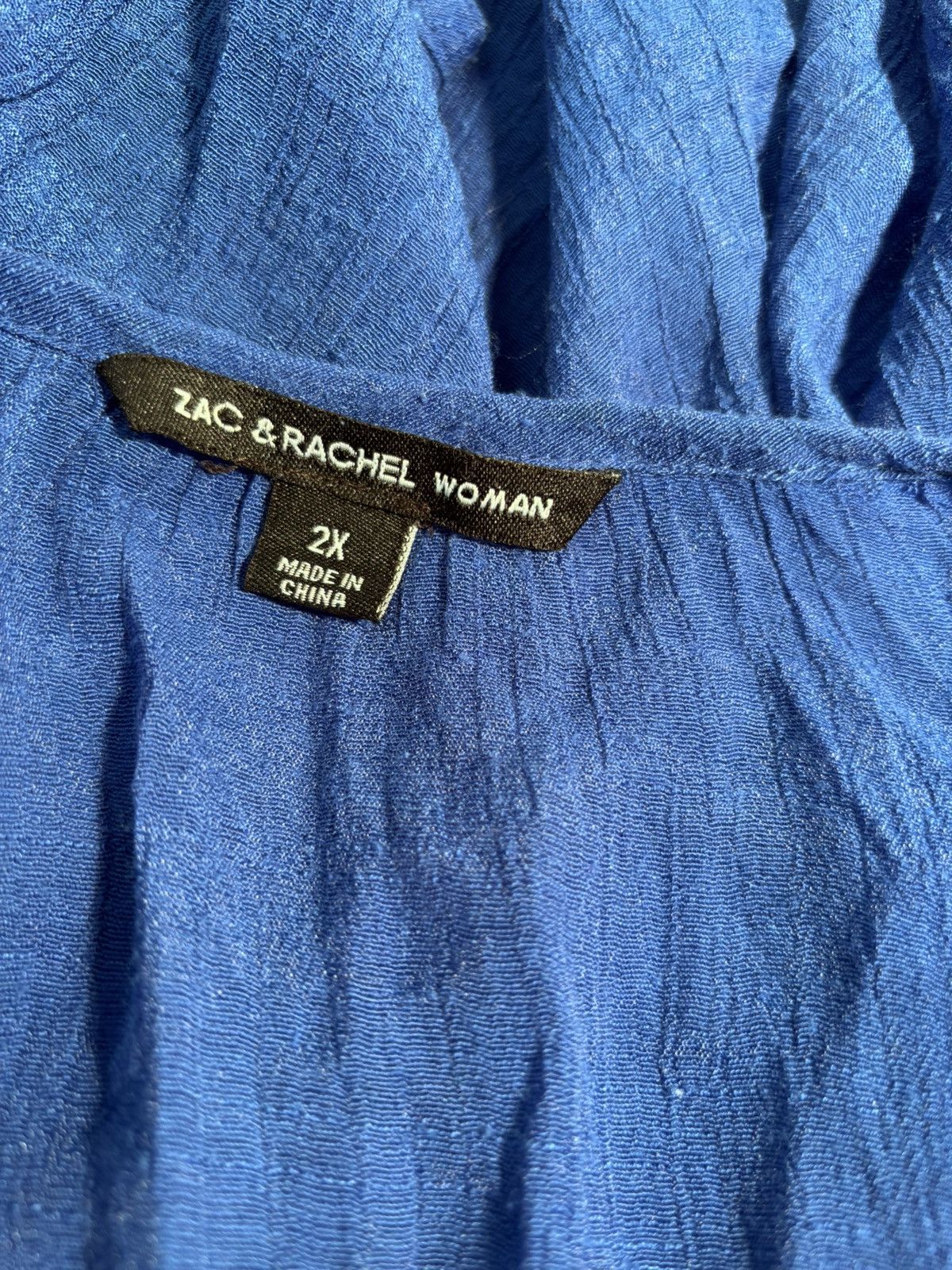 Other Zac & Rachel Lace Trim Peasant Blouse Size XXL / US 16-18 / IT 52-54 - 11 Thumbnail
