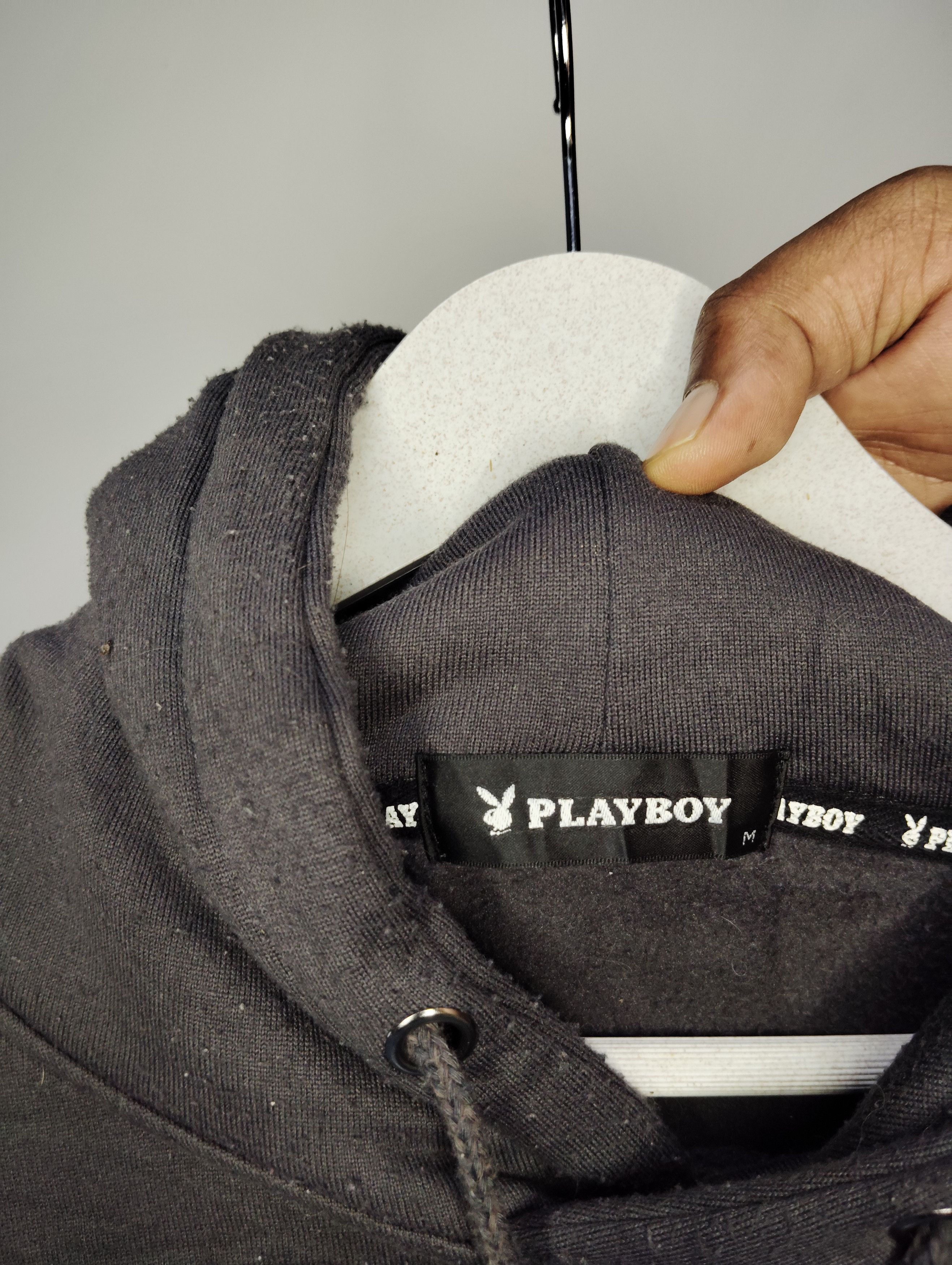 Playboy Playboy center Logo hoodie Size US XL / EU 56 / 4 - 4 Thumbnail