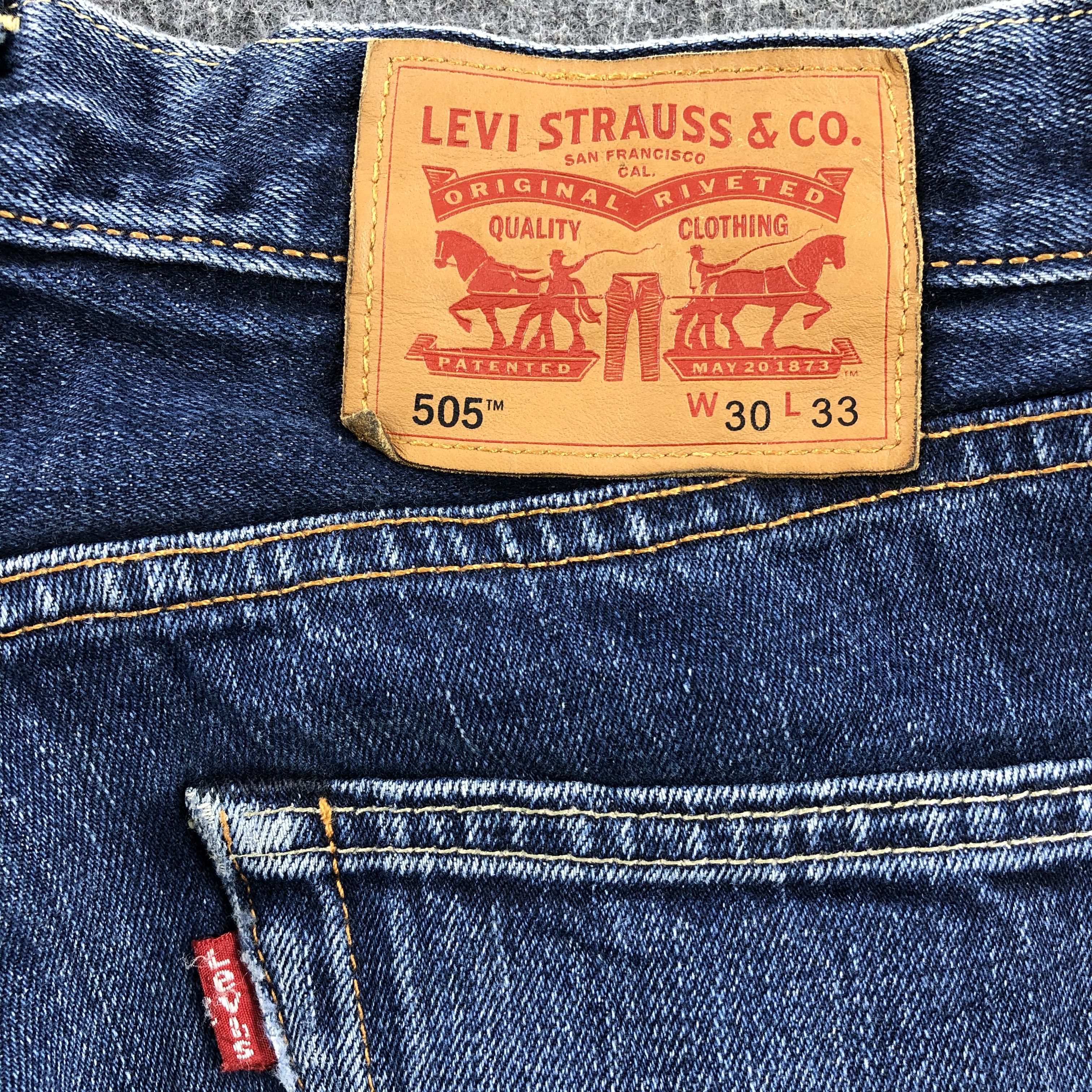 Levi's × Vintage Vintage Blue Wash Levis 505 Jeans-JM1991 Size US 31 - 6 Thumbnail