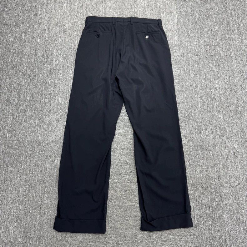 Giorgio Armani GIORGIO ARMANI size US 48 Solid wool straight-leg pants Size US 32 / EU 48 - 5 Thumbnail