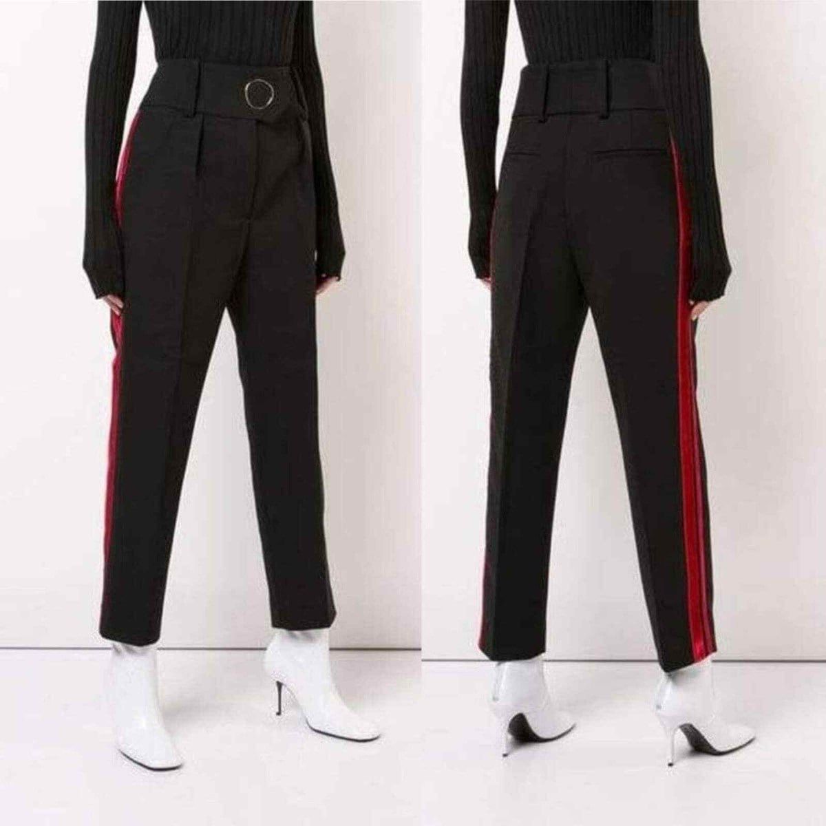 Petar Petrov Petar Petrov Design Wool High Waisted clasp Ankle Pants Size 36" / US 14 / IT 50 - 2 Thumbnail