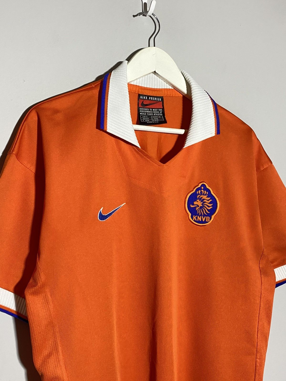 Nike Nike Netherlands 1997/98 Home Football Shirt Soccer Jersey Size US XL / EU 56 / 4 - 4 Thumbnail