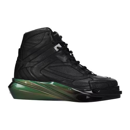image of 1017 Alyx 9Sm Ob1O1E0224 Sneakers In Black / Green in Black/Green, Men's (Size 11)