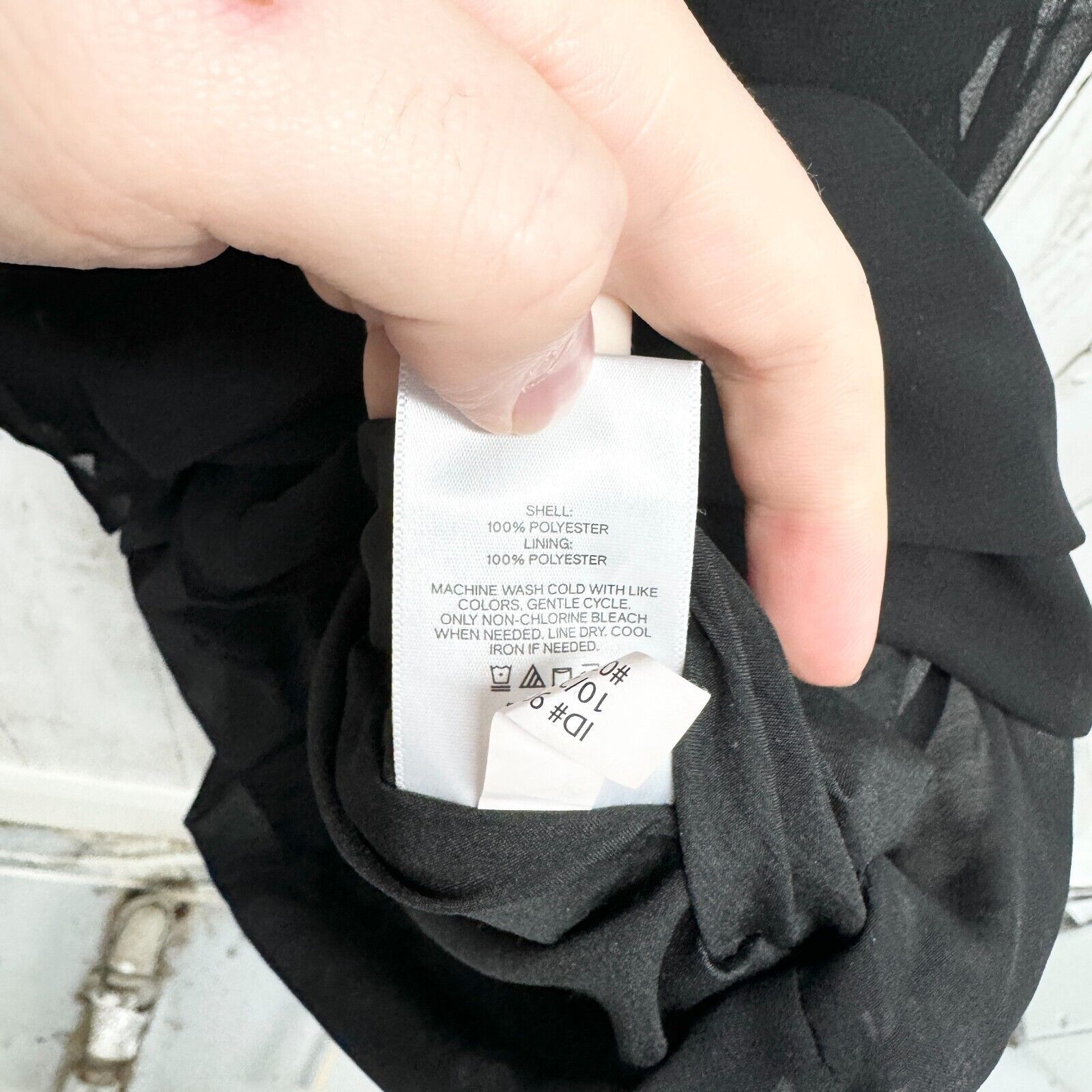 Express Express Dress Size Small Black Ruffled Mini Sleeveless Sheer Size S / US 4 / IT 40 - 3 Thumbnail