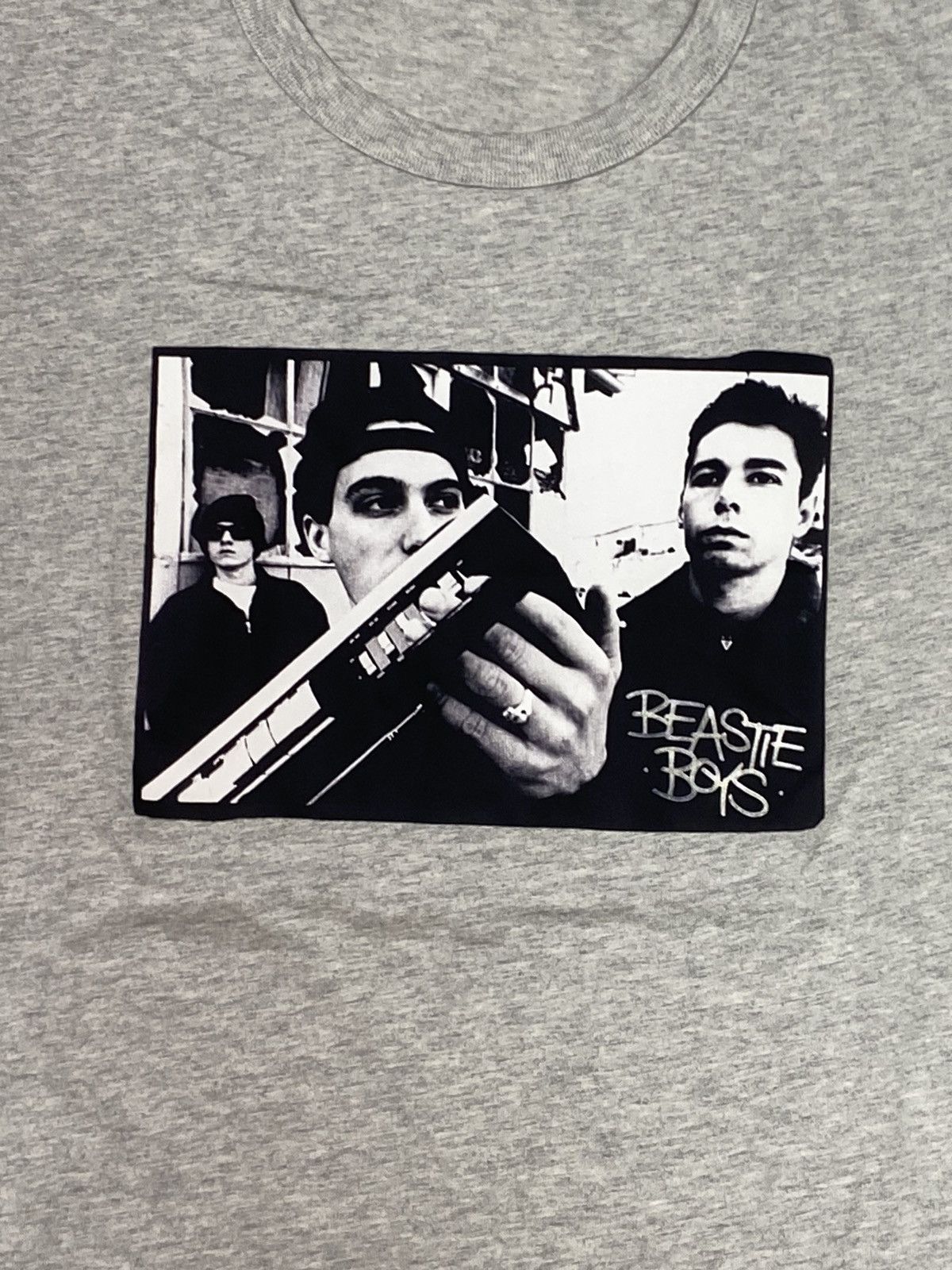 Champion T-shirt Champion x Bastie Boys size XL grey used Size US XL / EU 56 / 4 - 2 Thumbnail
