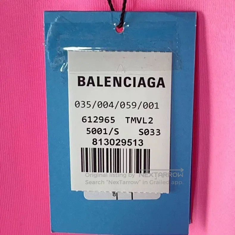 Balenciaga Balenciaga Letter print round neck short-sleeve T-shirt, r Size US S / EU 44-46 / 1 - 6 Thumbnail