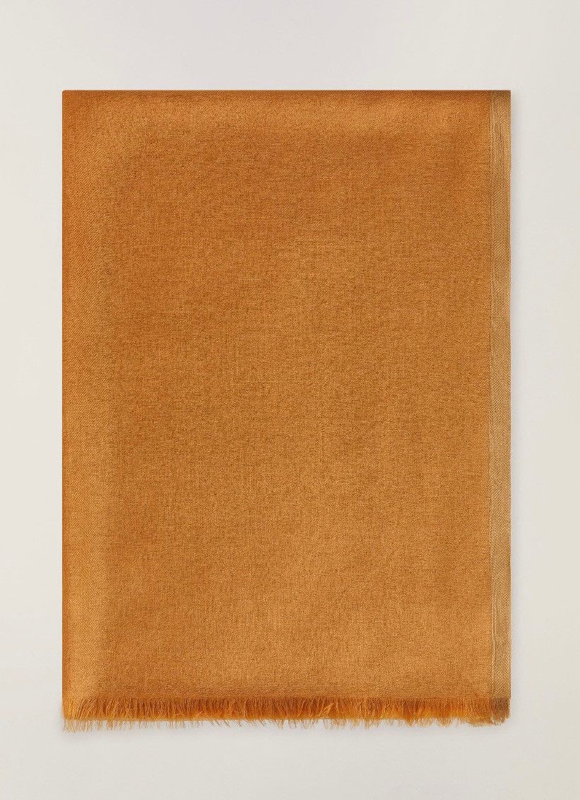 Loro Piana o1srvl11e0325 FAI0704 Size: OS / Silk Scarf in Light Brown Size ONE SIZE - 1 Preview