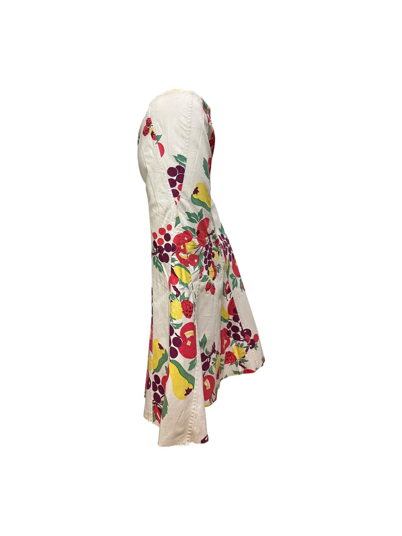 Junya Watanabe JUNYA WATANABE Spring Summer 2003 Fruit Print Maxi Skirt Size 27" / US 4 / IT 40 - 3 Thumbnail