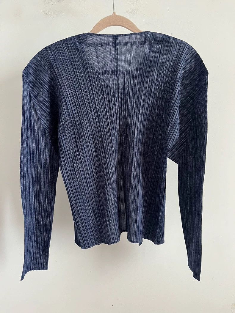 Issey Miyake issey miyake size:3 Grey cardigan Size XXS / US 00 / IT 34 - 2 Thumbnail