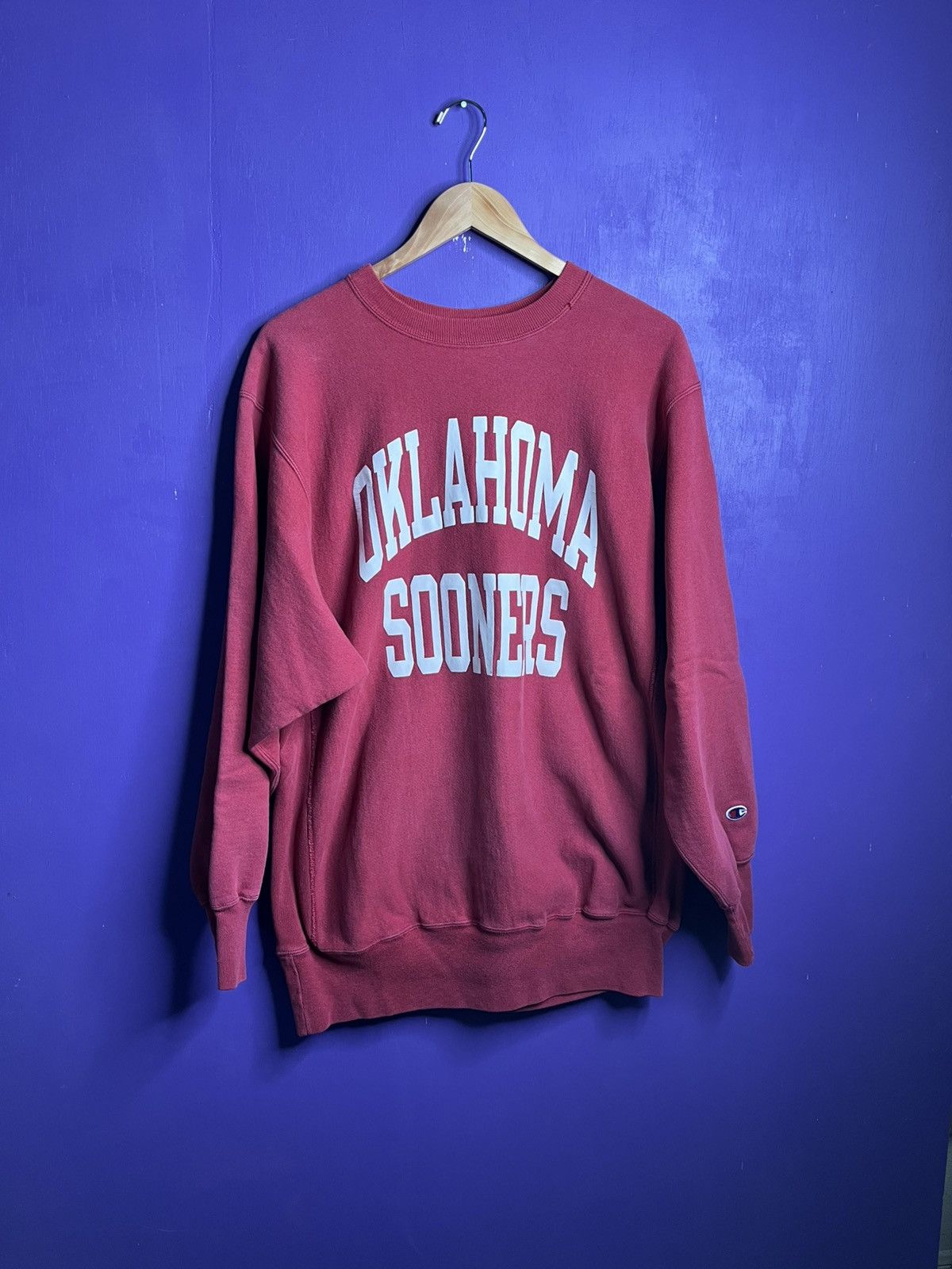 Champion × Vintage Vintage champion Oklahoma Sooners reverse weave Size US XL / EU 56 / 4 - 1 Thumbnail
