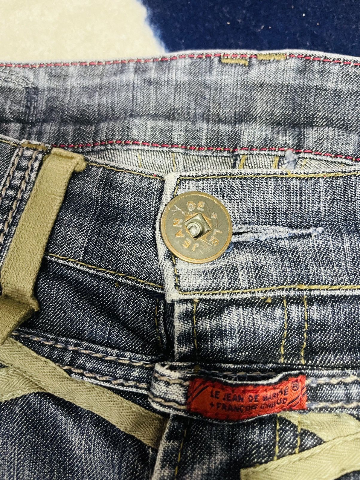 If Six Was Nine Le Jean De Marithe Francois Girbaud Jeans (14) Size 32" / US 10 / IT 46 - 12 Thumbnail