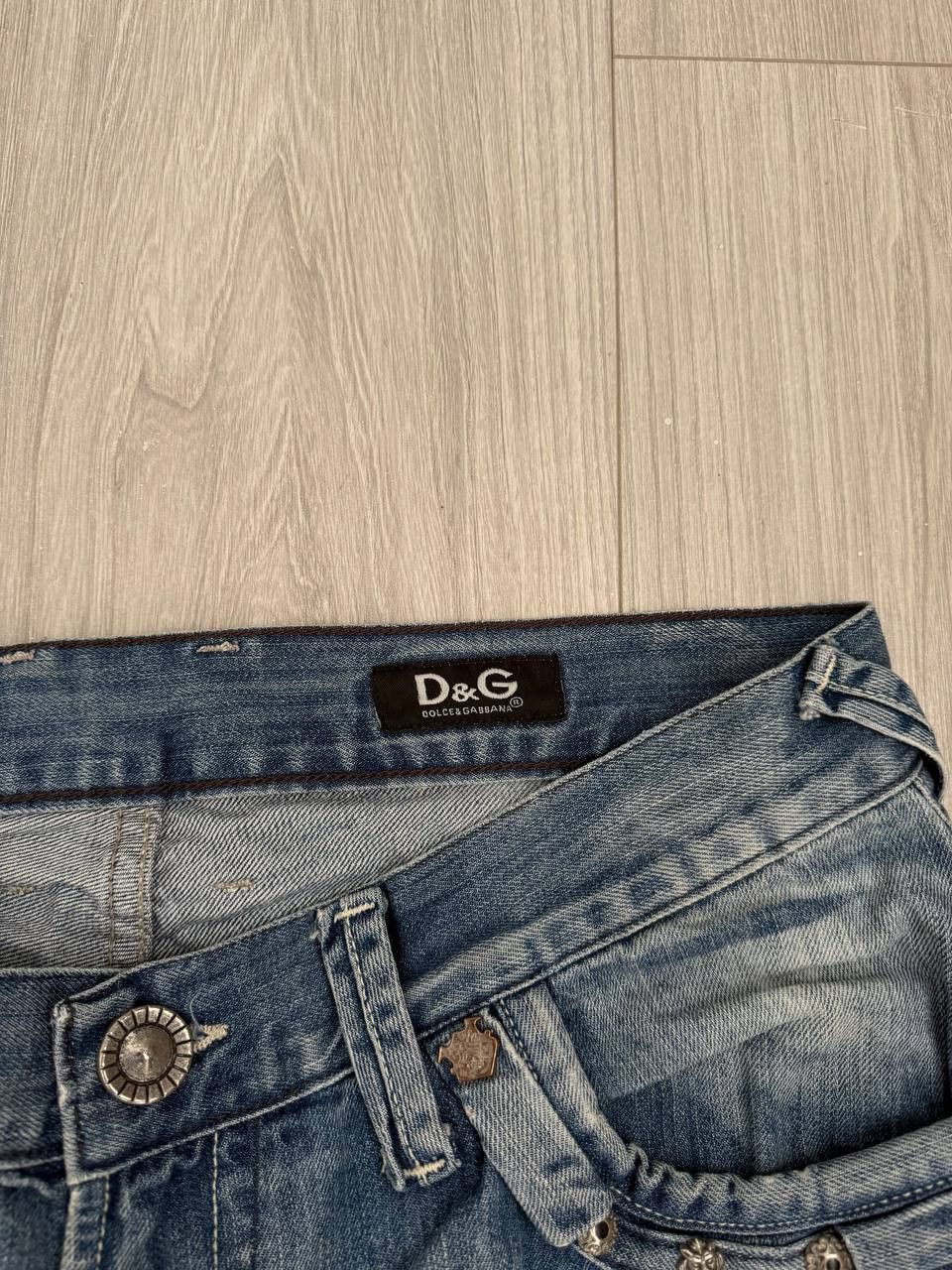 Dolce & Gabbana Dolce & Gabanna Jeans Big Logo Denim Jeans Size US 34 / EU 50 - 8 Thumbnail