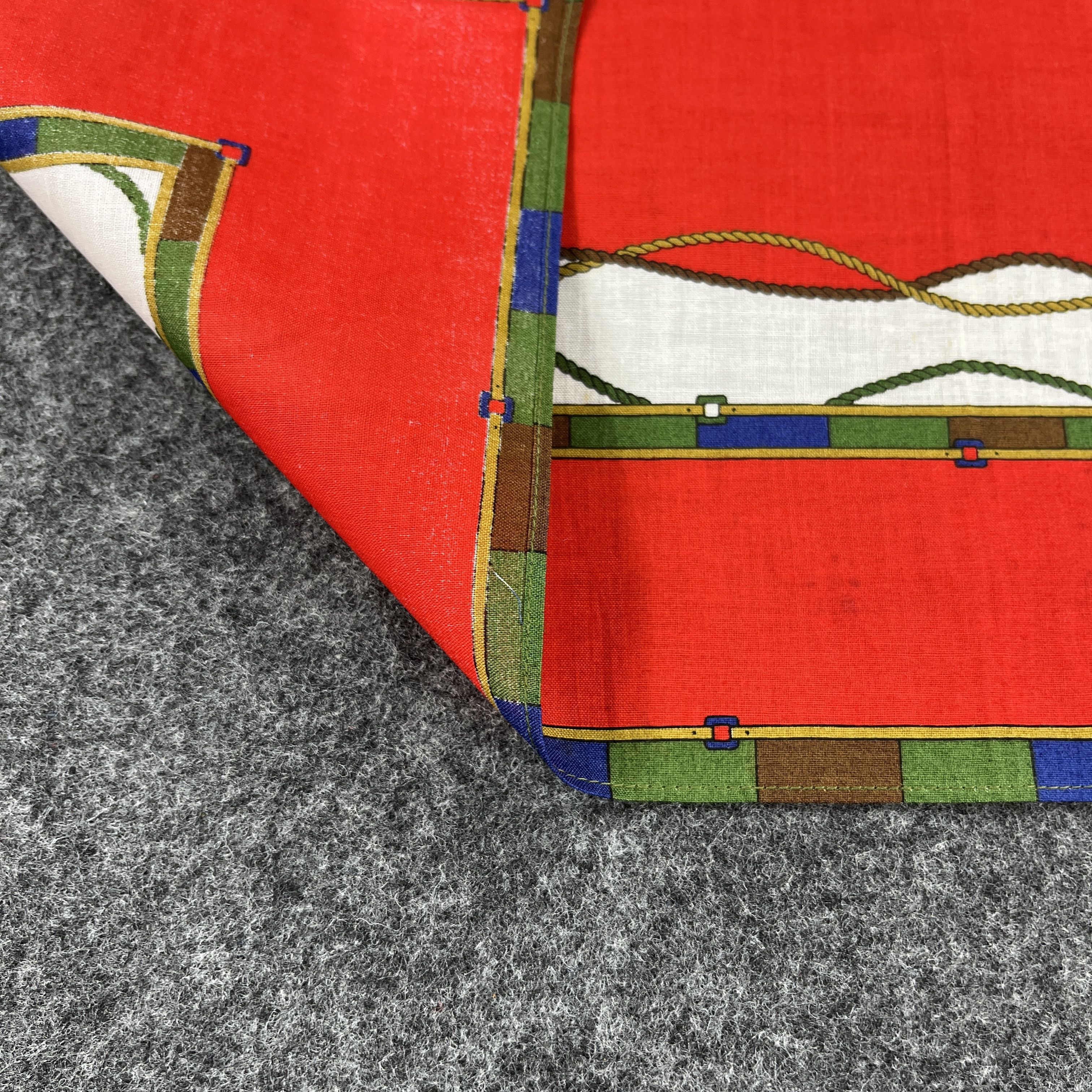 Vintage Roberta Di Camerino Handkerchief / Bandana B332 Size ONE SIZE - 8 Thumbnail