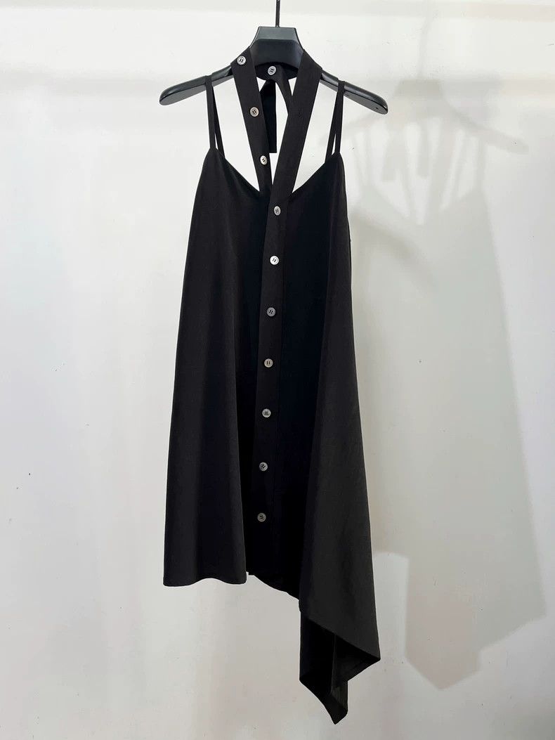 Y's Y's size 1 Halter dress with halter neck design dress Size S / US 4 / IT 40 - 1 Thumbnail