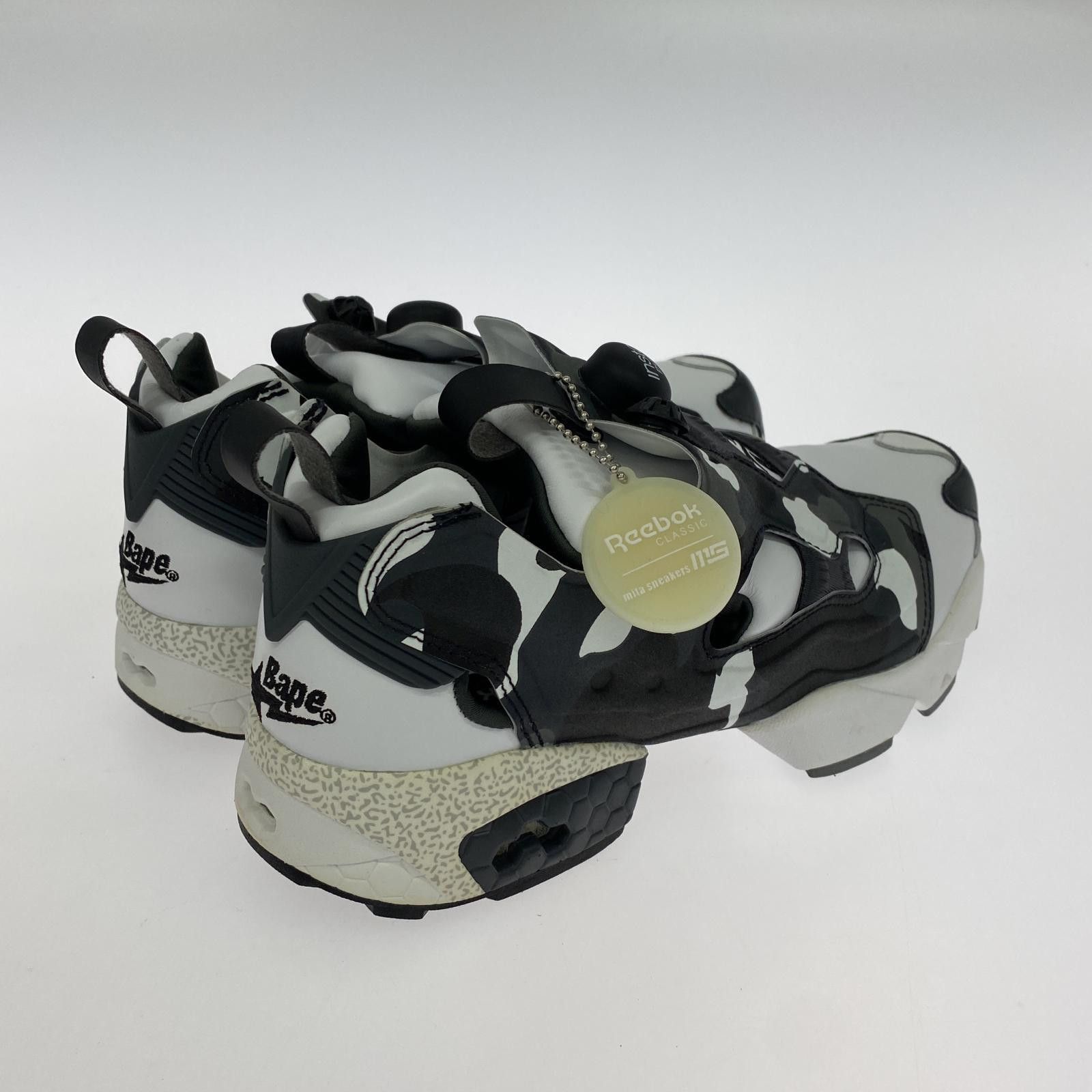 Bape × Reebok Reebok×A BATHING APE INSTAPUMP FURY MITA BAPE 26.0cm Size US 8 / EU 41 - 2 Thumbnail
